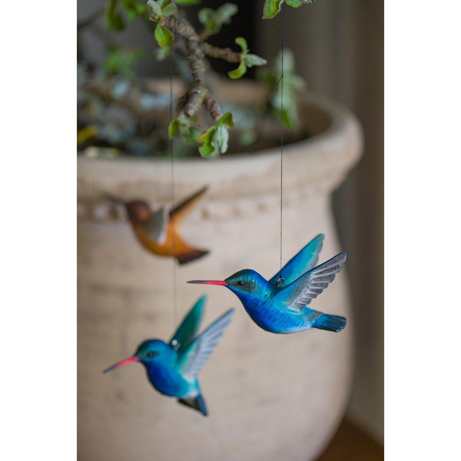 Wildlife Garden Skulptur Dekovogel Breitschnabelkolibri (2-teilig) günstig online kaufen