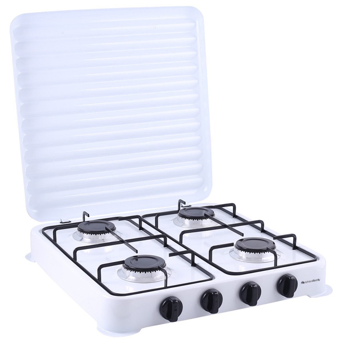 Melchioni Gaskocher MINERVA 4 NEW, Vier Brenner für maximale Flexibilität beim Outdoor Kochen