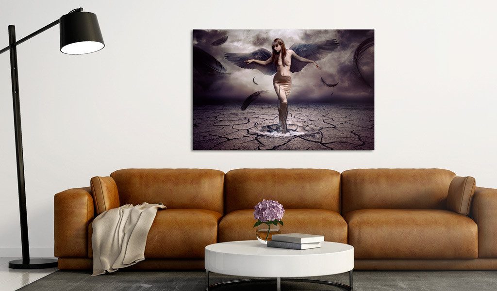 Artgeist Wandbild Schwarzer Engel