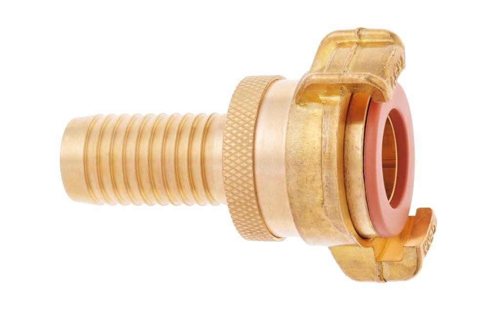 Schlauchverschraubung GEKA plus-Schlauchstück SH-K, MS, 1/2", 13mm,SB