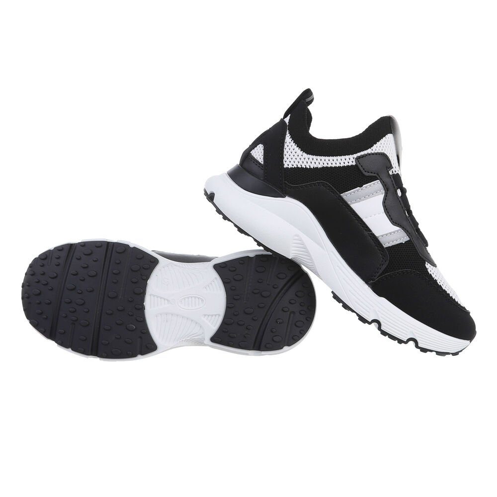 Ital-Design Damen Low-Top Freizeit Sneaker Flach günstig online kaufen