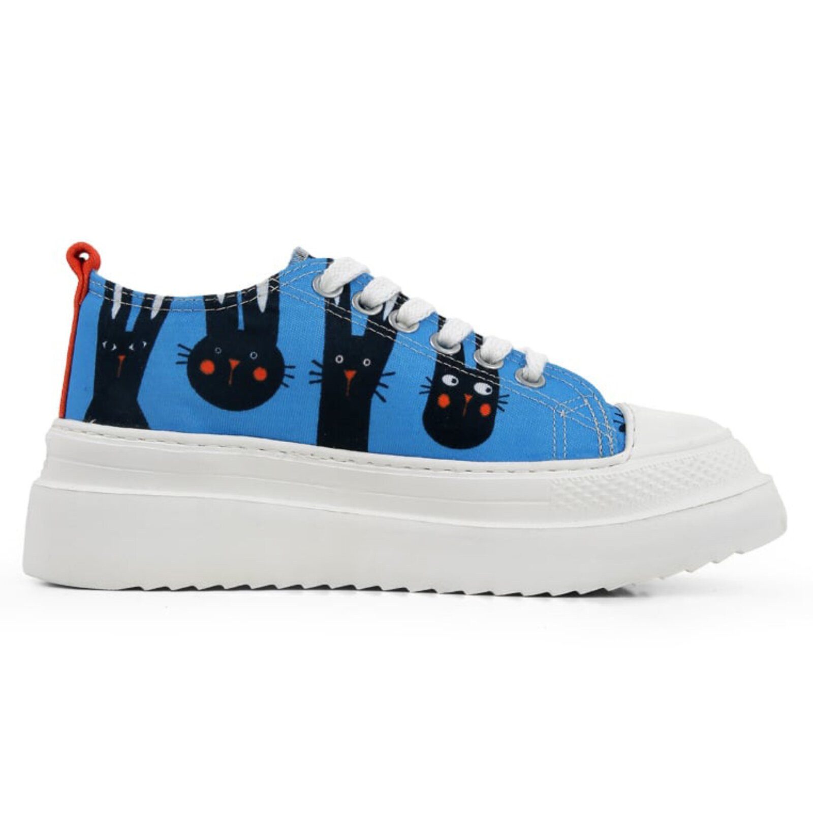 DOGO Freya Low-Top Sneaker Line Of Rabbits Damen Sneaker Ballerina Handgefertigt