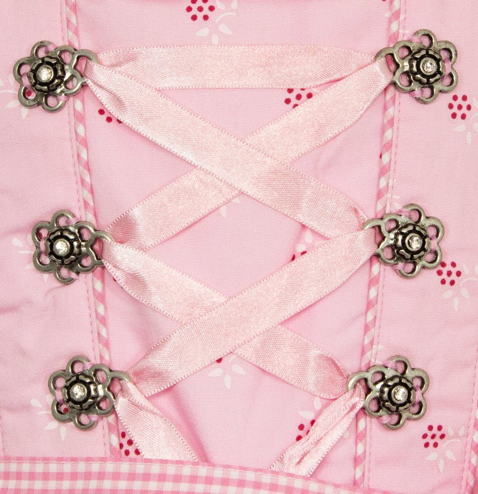 Maddox Dirndl Kinderdirndl Blümchen Rosa We 'Zillertal' 3-tlg