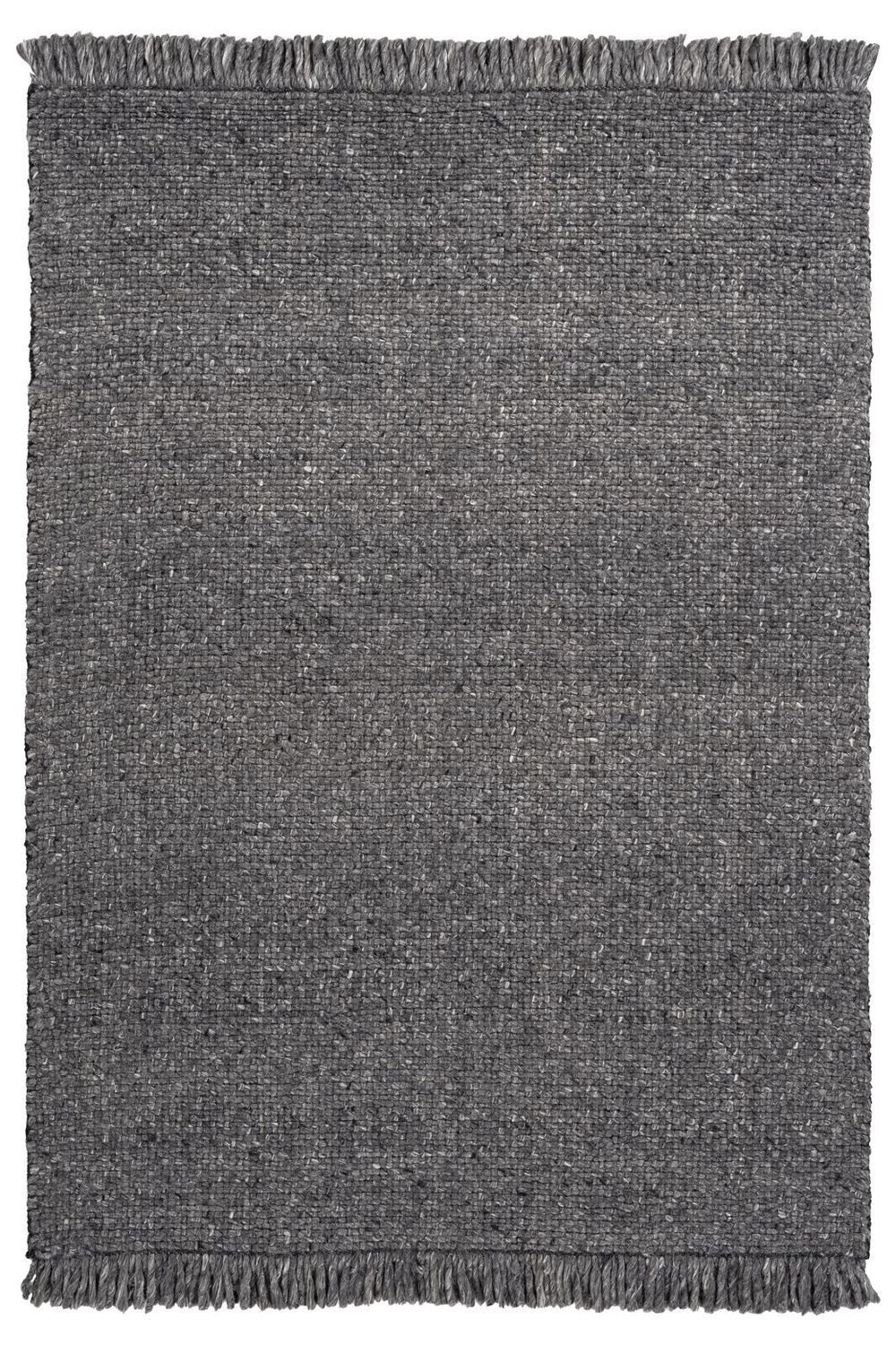 Teppich Boss Teppich Kurzflor Teppich Philine 525 - Anthrazit, rechteckig, Höhe: 15 mm