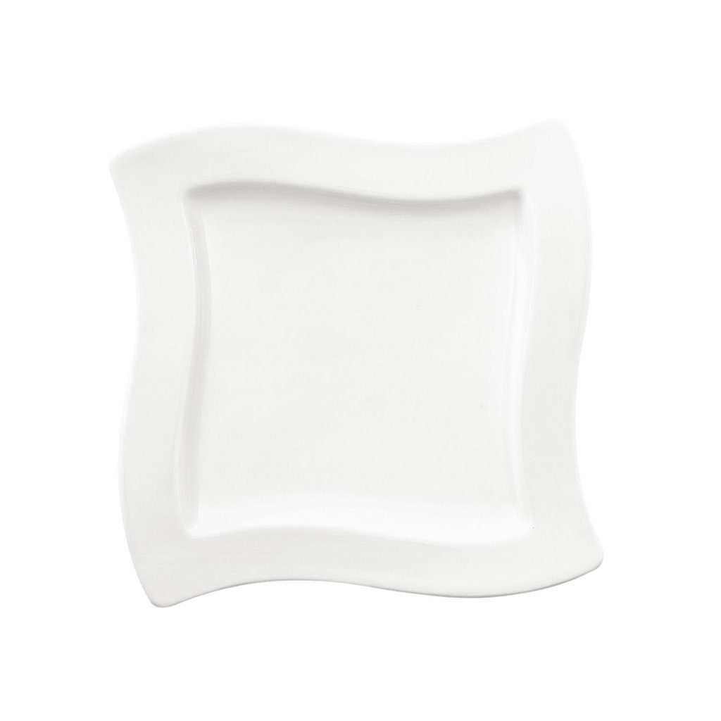 Villeroy & Boch Frühstücksteller NewWave quadratischer Frühstücksteller 24x24cm, (1 St)