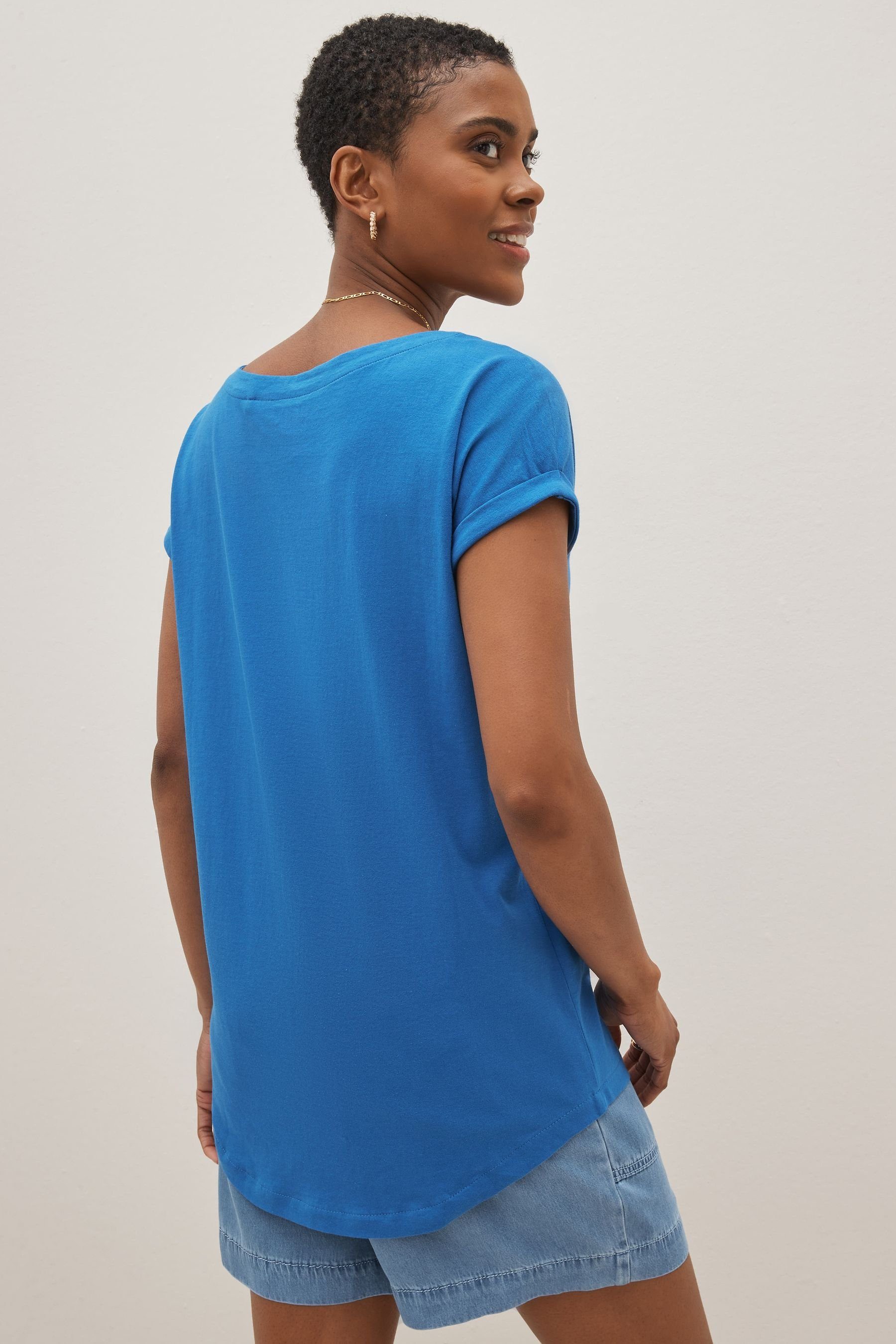 Next T-Shirt T-Shirt mit Flügelärmeln (1-tlg) günstig online kaufen