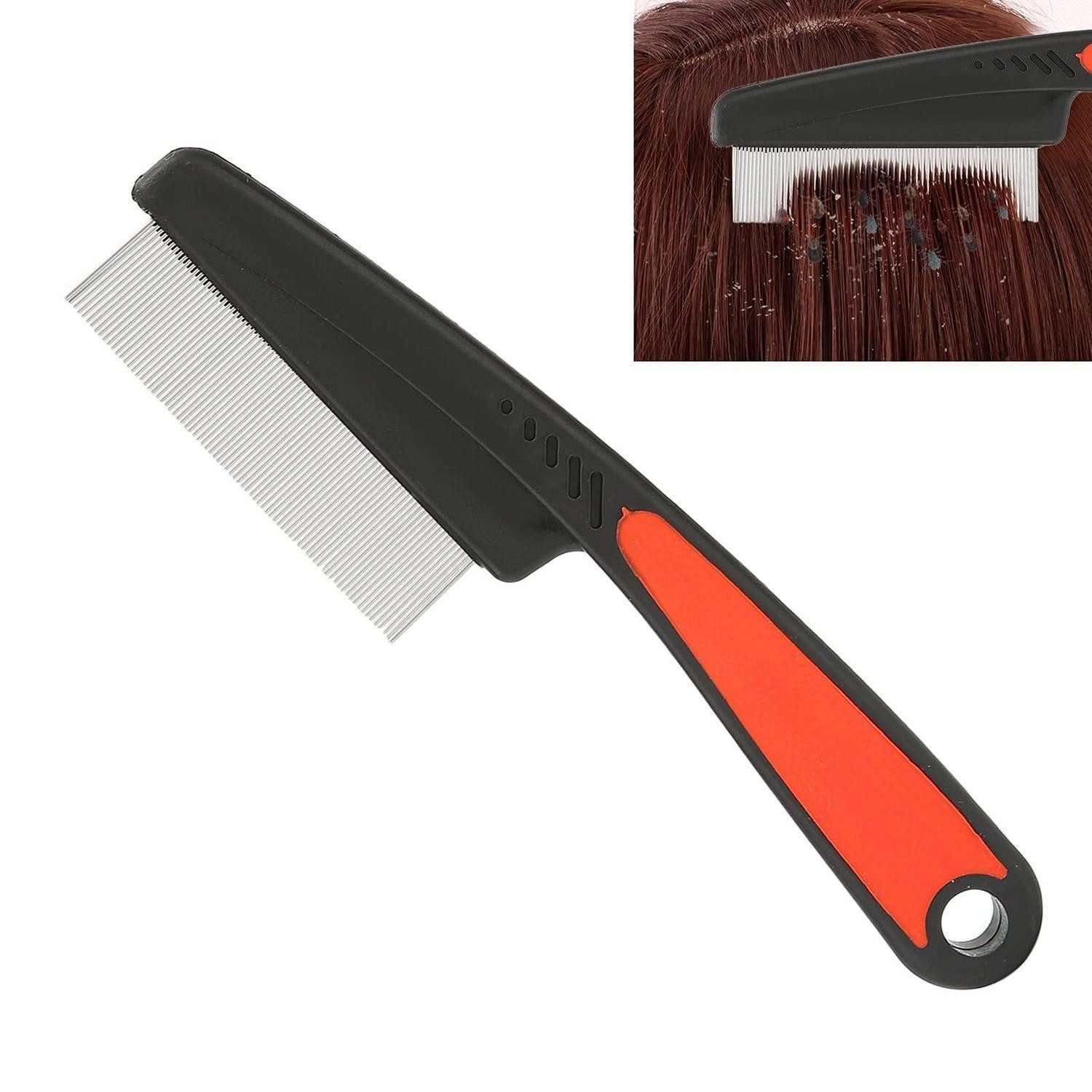 LuxusKollektion Nissenkamm Läusekamm Edelstahl Feinzahn Läusentferner