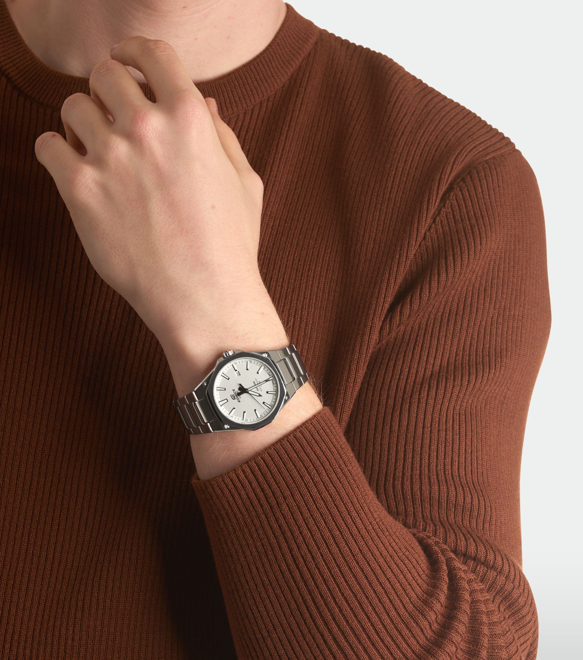 CASIO EDIFICE Quarzuhr EFR-S108D-7AVUEF, Armbanduhr,Herrenuhr,bis 10bar was günstig online kaufen