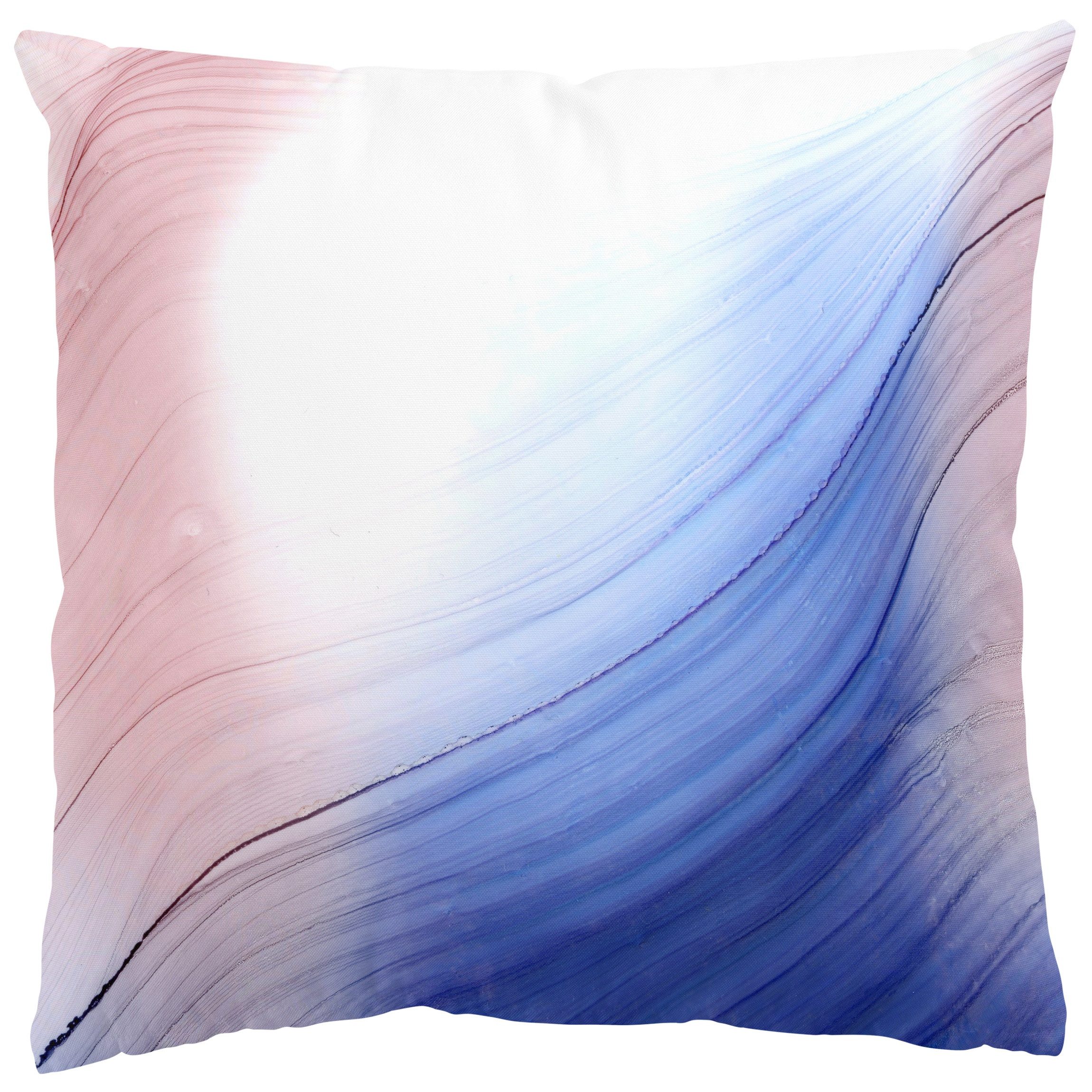 Bilderdepot24 Dekokissen drinnen Kissenhülle/ Sofakissen/ Zierkissen Kissenhülle rosa mit Motiv, Bezug mit / ohne Füllung Zierkissen Outdoor Sofa Bett