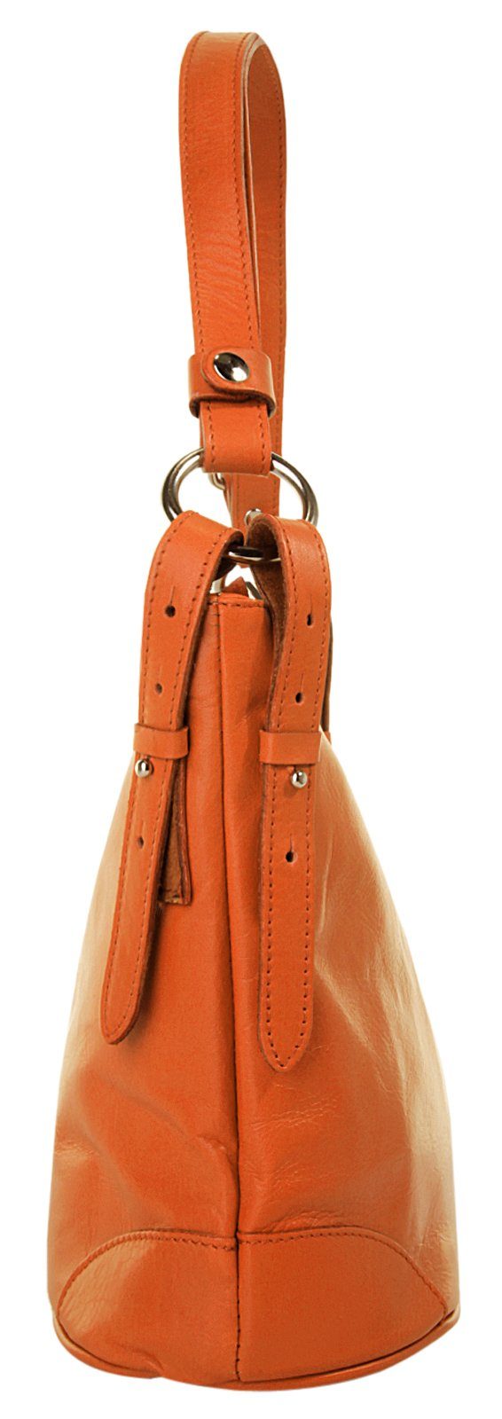 Samantha Look Umhängetasche SAMANTHA LOOK Damen echt Leder, Made in Italy, echt Leder, Made in Italy – Bild 4 von 5