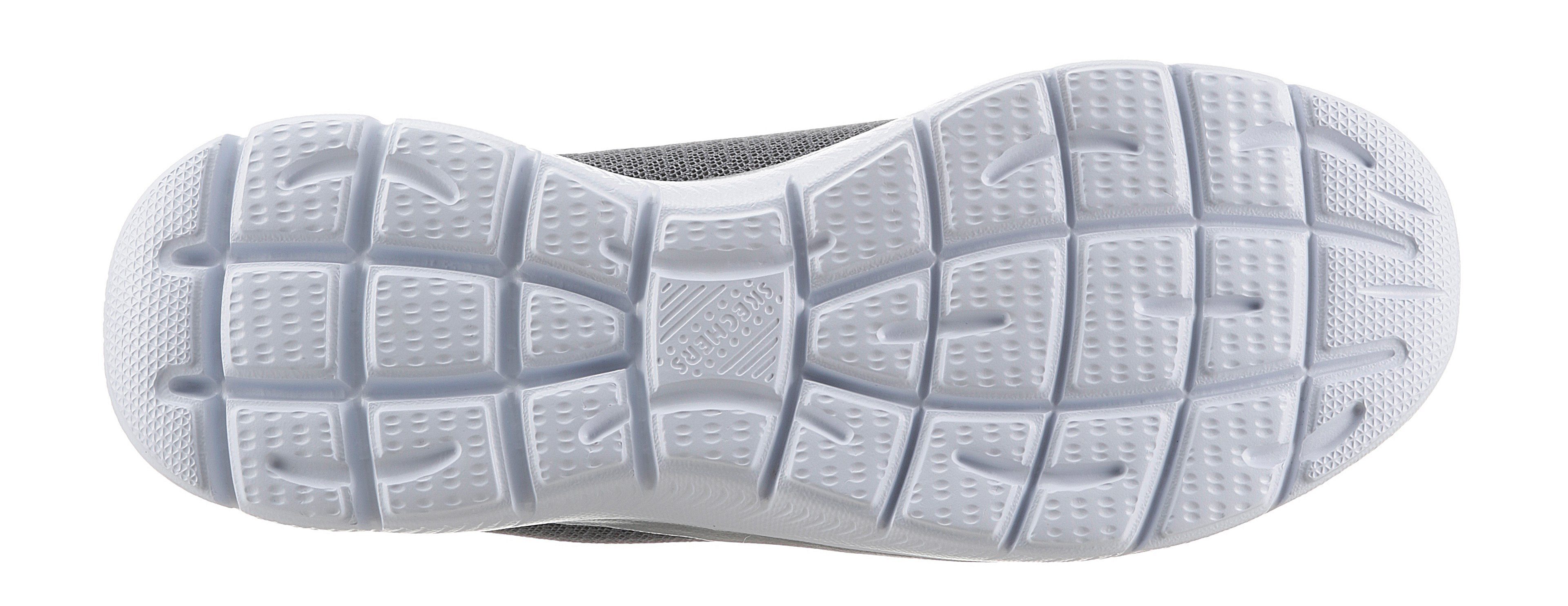 Skechers SUMMITS Slip-On Sneaker Freizeitschuh, Komfortschuh mit stoßdämpfender Zwischensohle