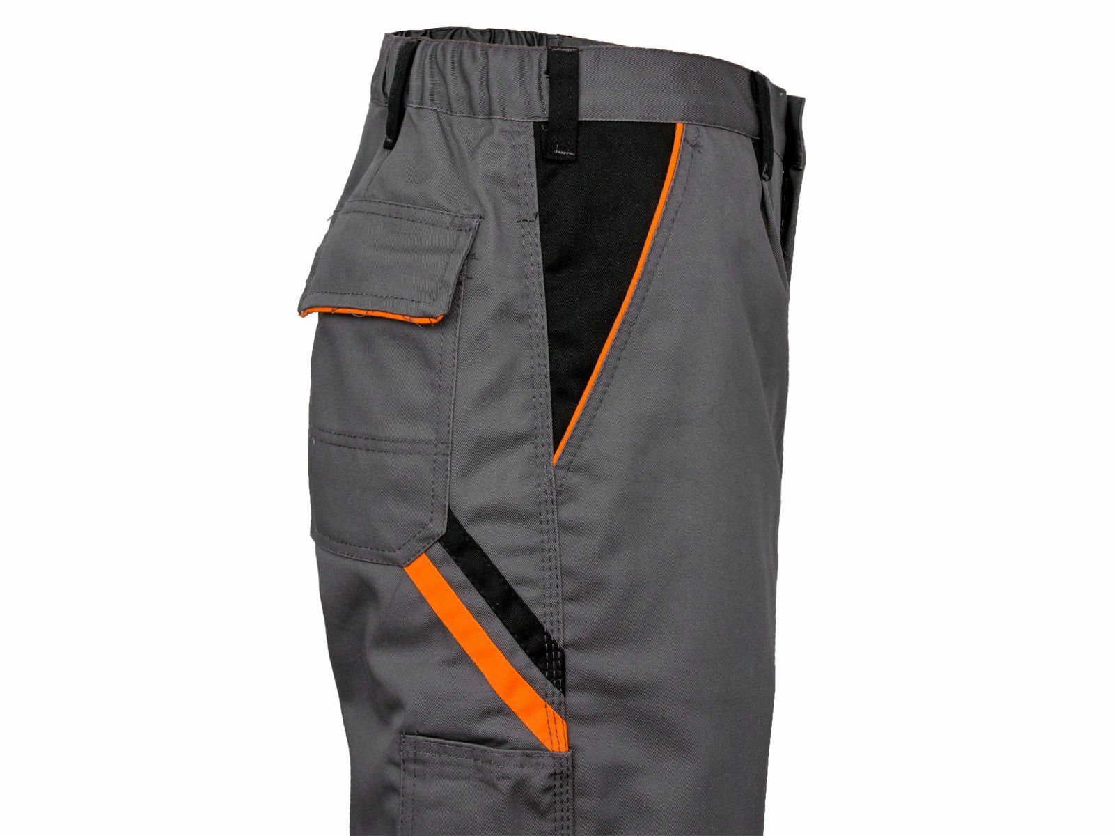 Classic Arbeitshose Arbeitshose Berufshose Schutzhose Sicherheitshose Grau (PROF-SP-GR)