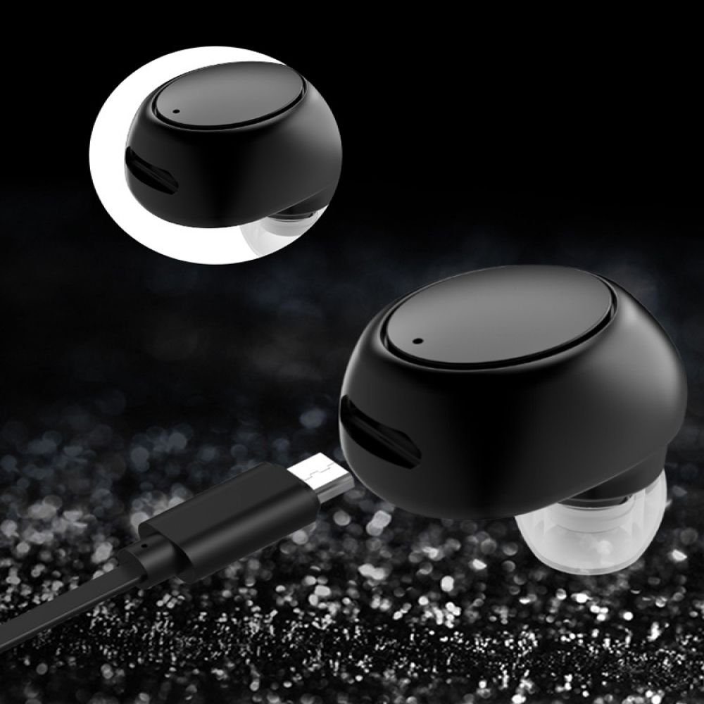 Wireless Bluetooth Headset In-Ear-Kopfhörer Jormftte Unsichtbar Ohrhörer,Mini