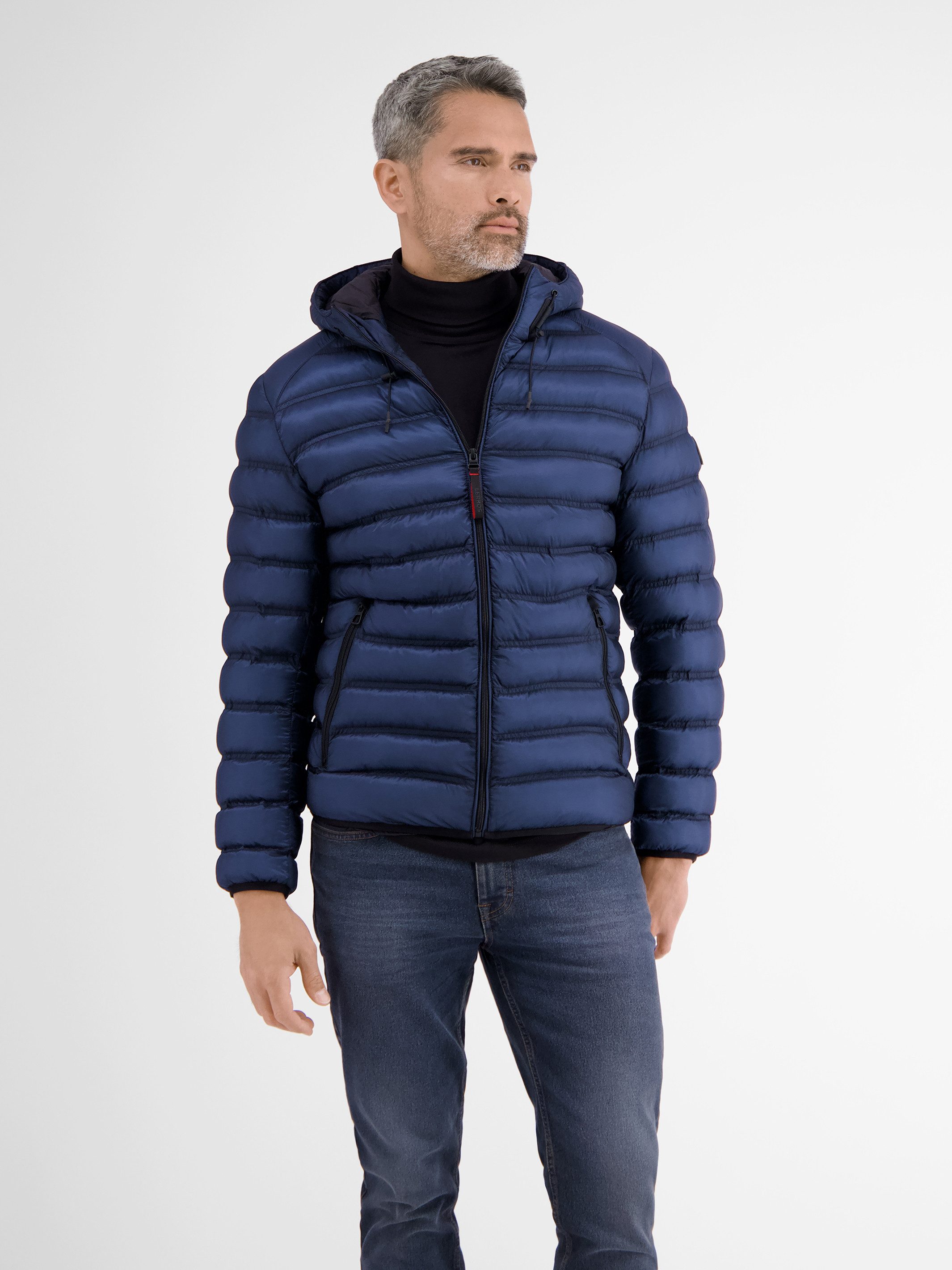 Steppjacke Steppblouson mit Kapuze