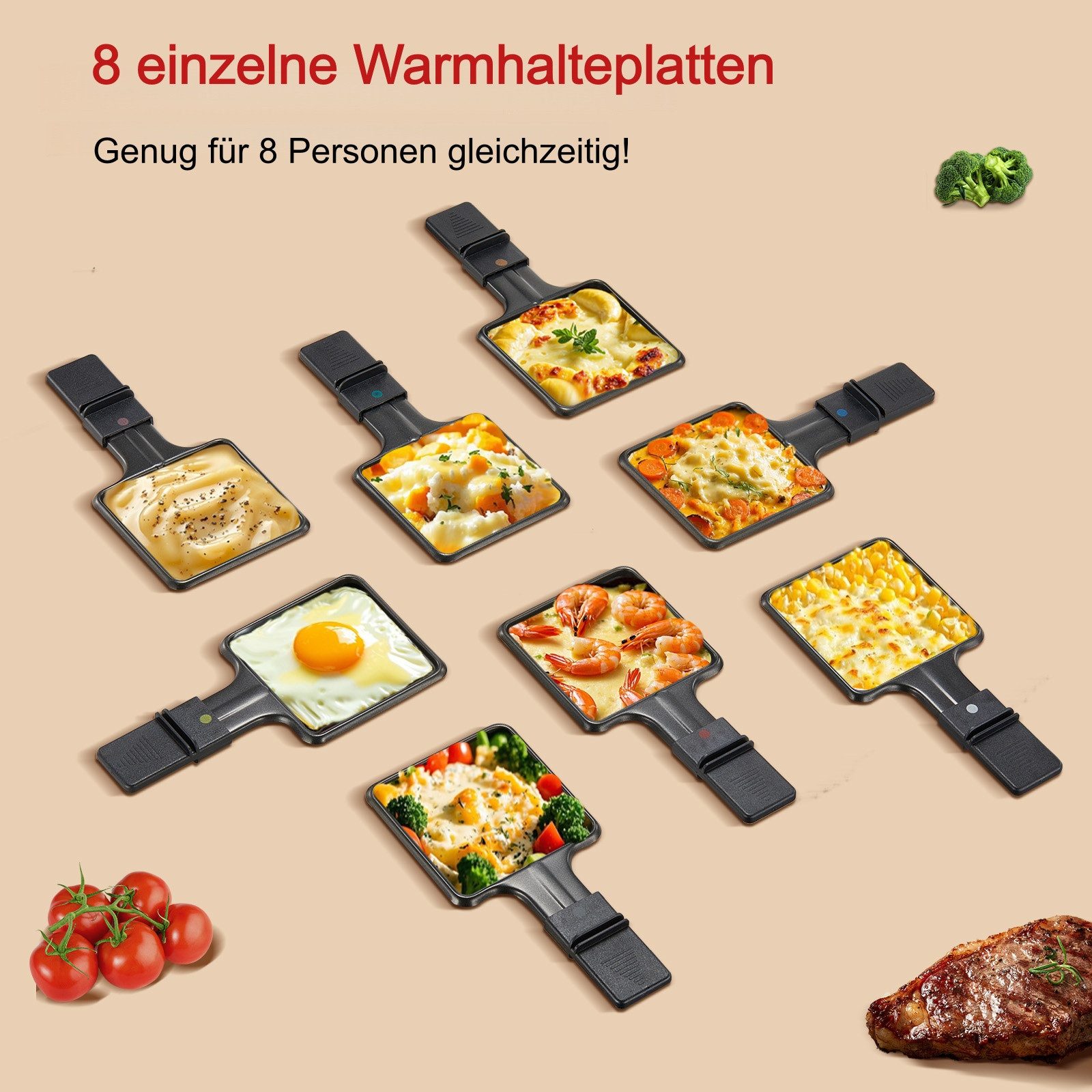 FOHERE Raclette drehbar - Bild 5