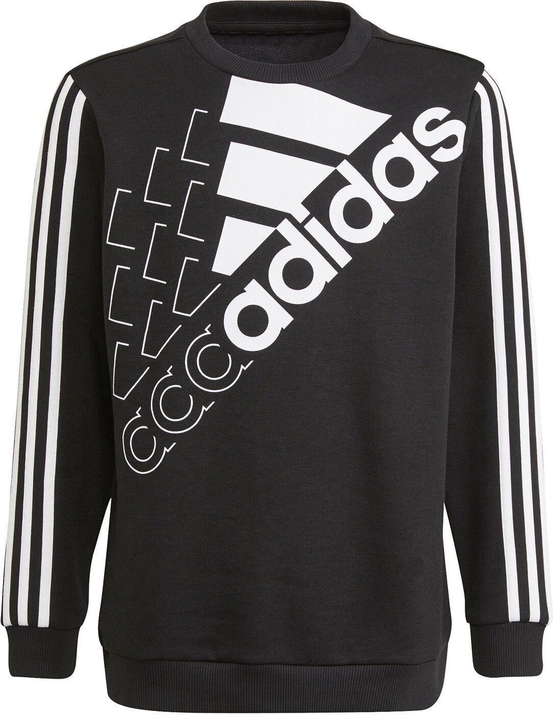 BLACK/WHITE adidas Sportswear SWEAT Sweatshirt LOGO