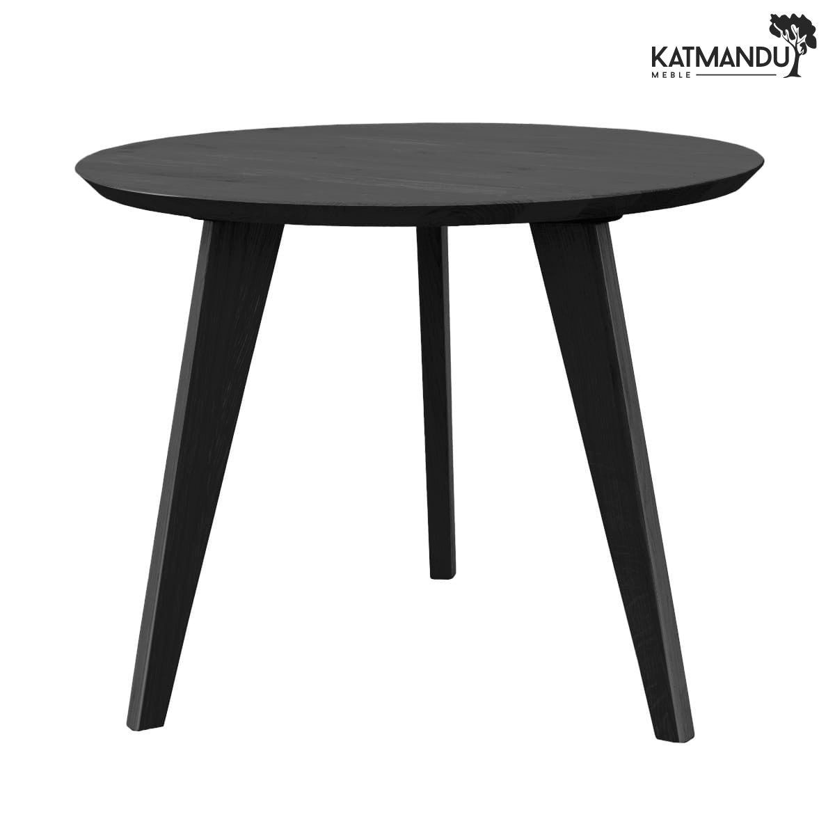 Katmandu Beistelltisch Orbetello Beistelltisch Ø50 cm – Runder Holztisch aus Eiche, minimalis