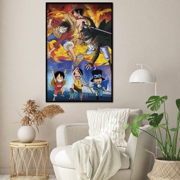 GB eye Poster One Piece Poster Ace, Sabo & Luffy 61 x 91,5 cm