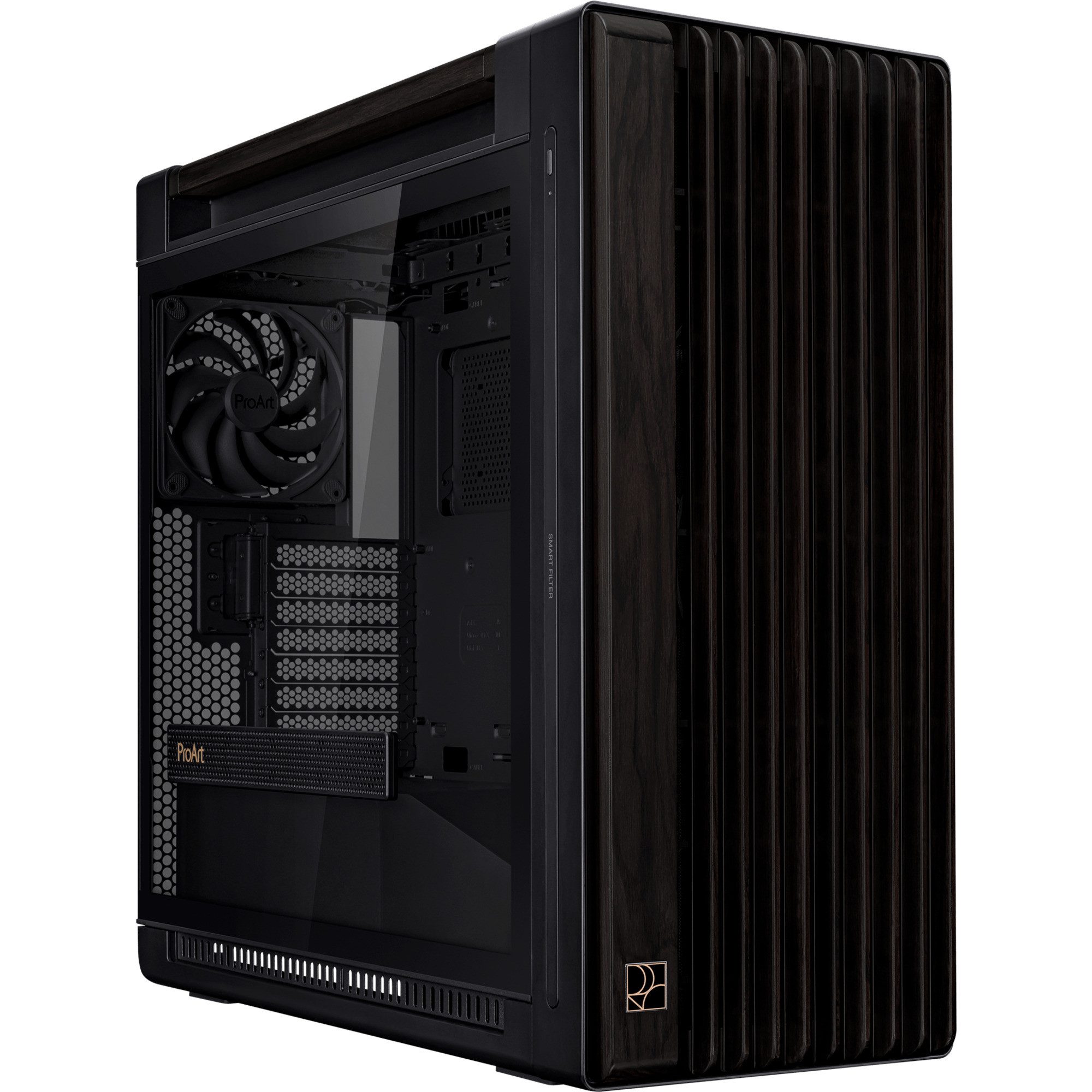 Asus PC-Gehäuse ASUS PROART PA602 WOOD EDITION, Tower-Gehäuse