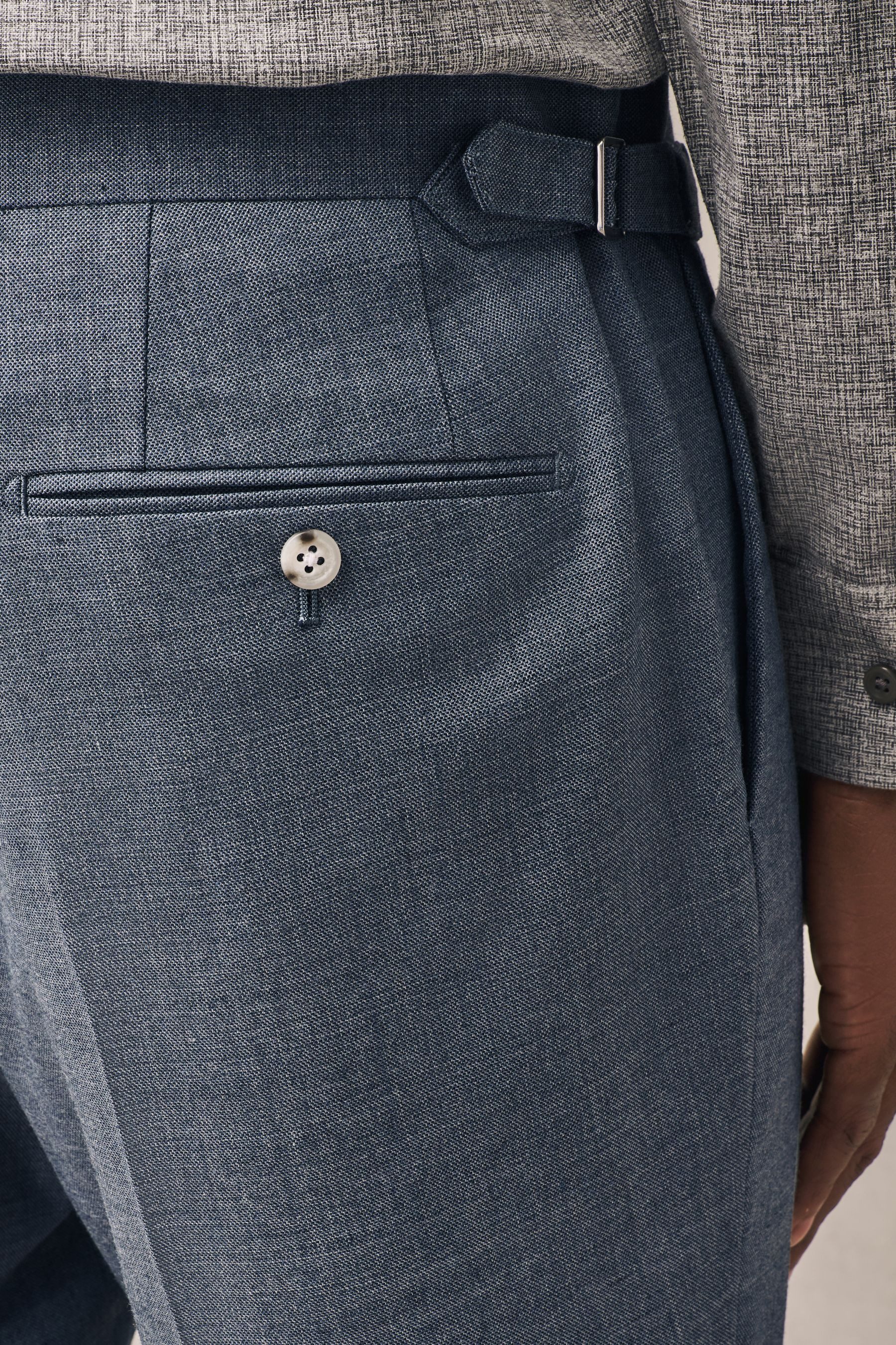 Next Anzughose Strukturierte Tailored Fit Anzughose (1-tlg)