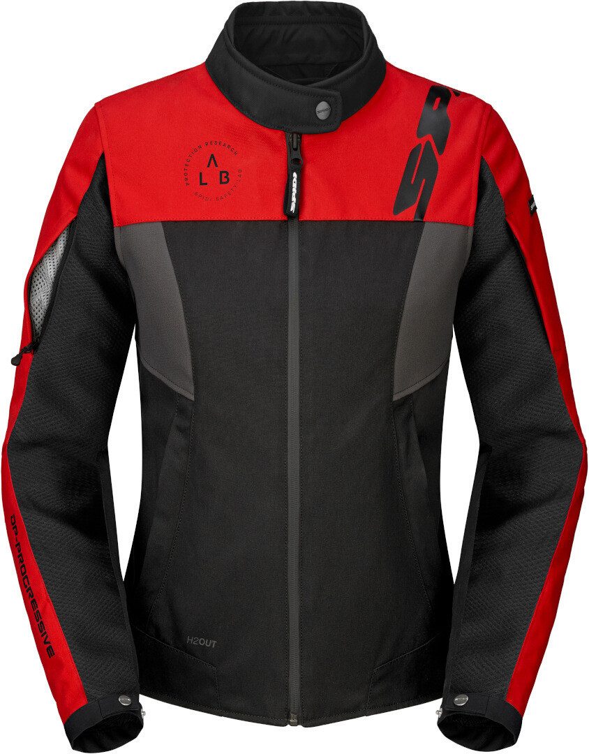 SpiDi Motorradjacke Corsa H2Out wasserdichte Damen Motorrad Textiljacke herausnehmbares Innenfutter,wasserdicht