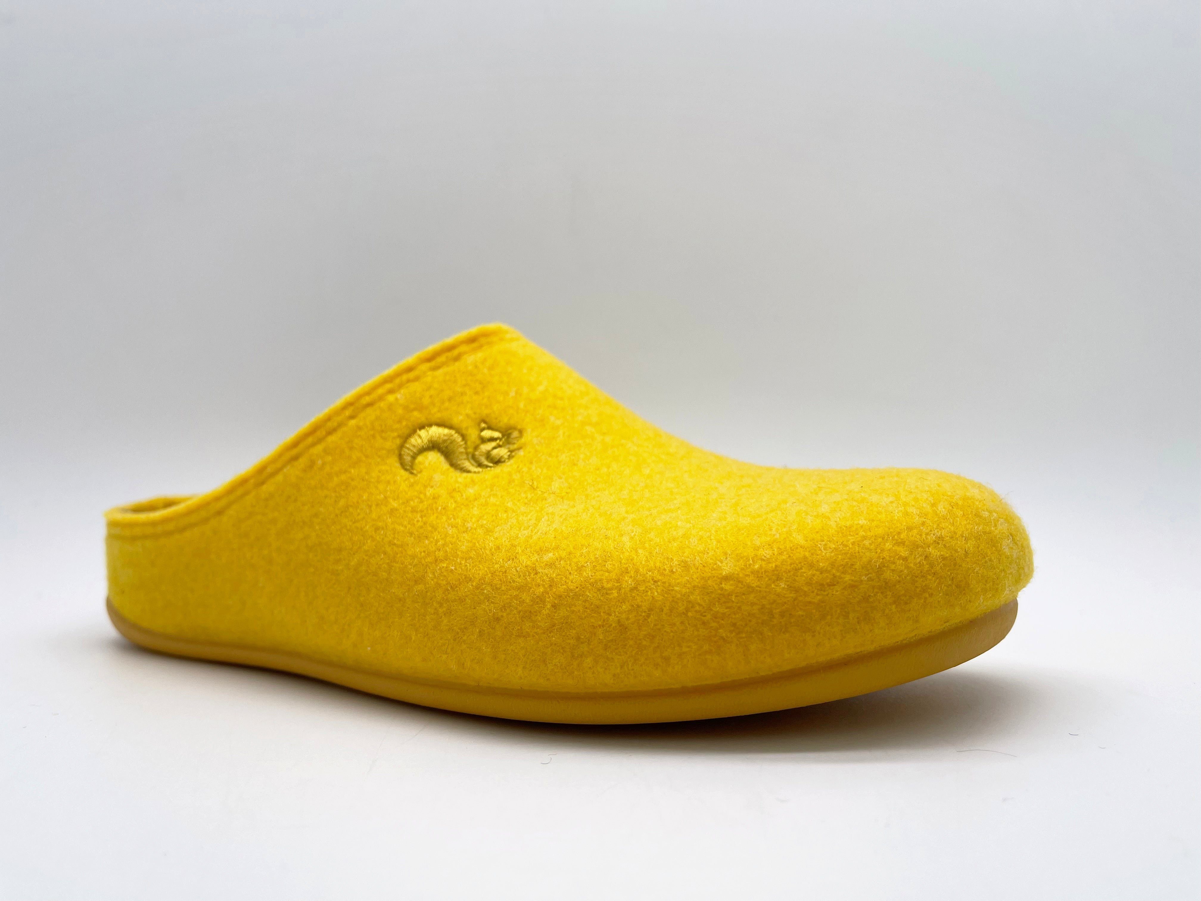 Vegan 1856 Slipper Slipper thies Recycled yellow PET