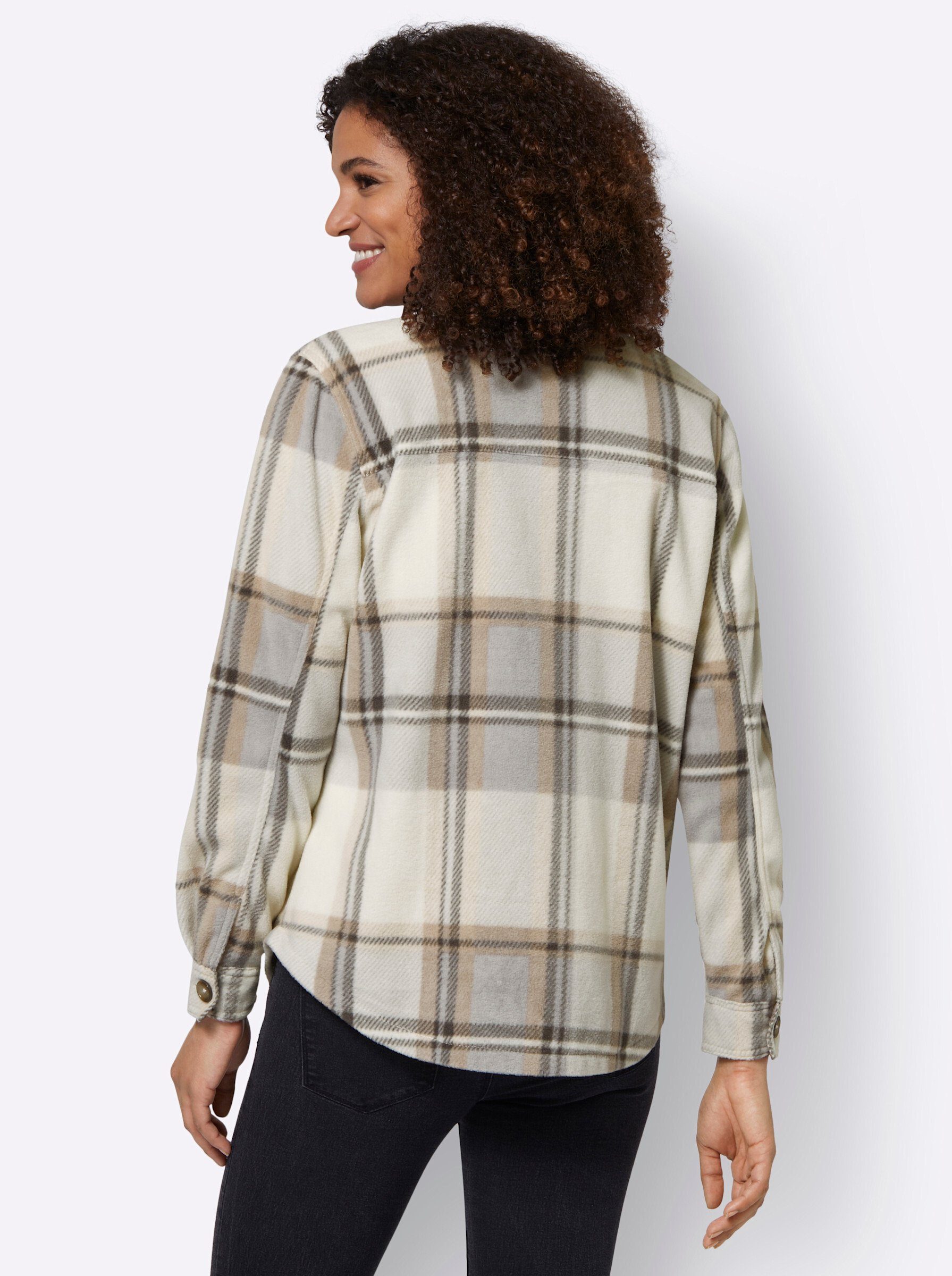 Witt Fleeceshirt Fleecejacke . Länge ca. 74 cm günstig online kaufen