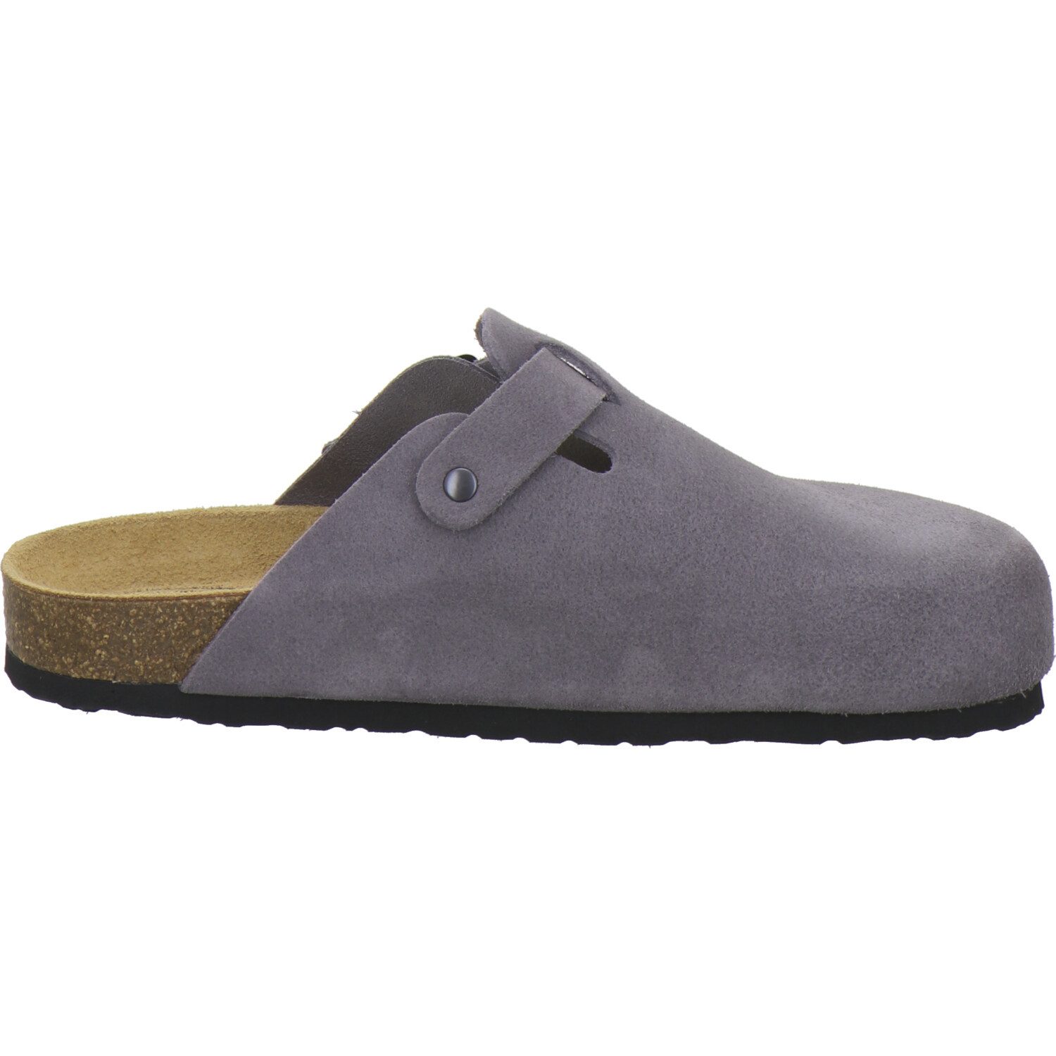AFS-Schuhe 390083 Clogs Pantolette für Herren aus Leder mit Fußbett, Hausschuhe Made in Germany