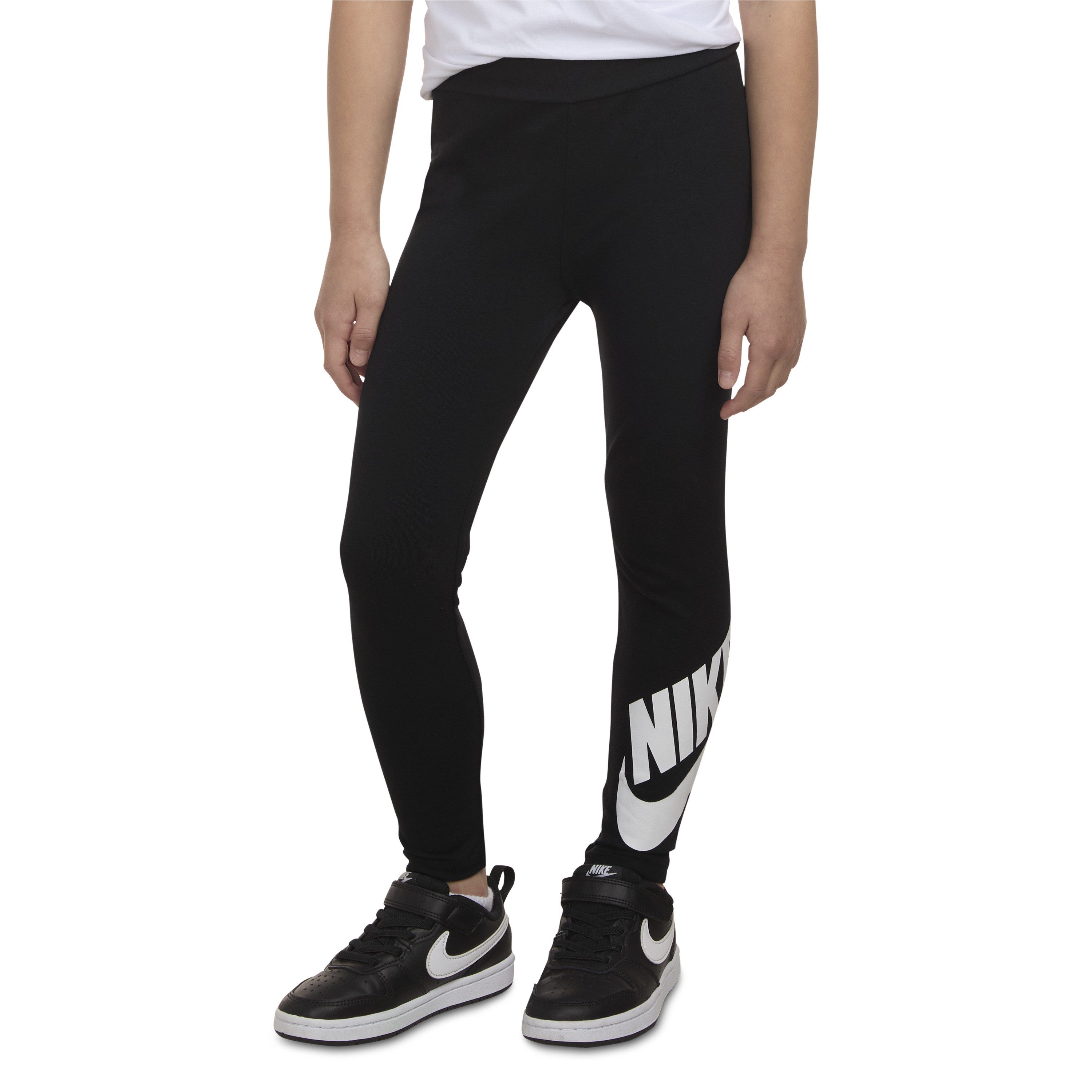 Nike Sportswear Leggings NKG CLUB HBR HIGH RISE LEGGING ohne Verschluss, aus Baumwollmischung, elastisch, mit hohem Bund
