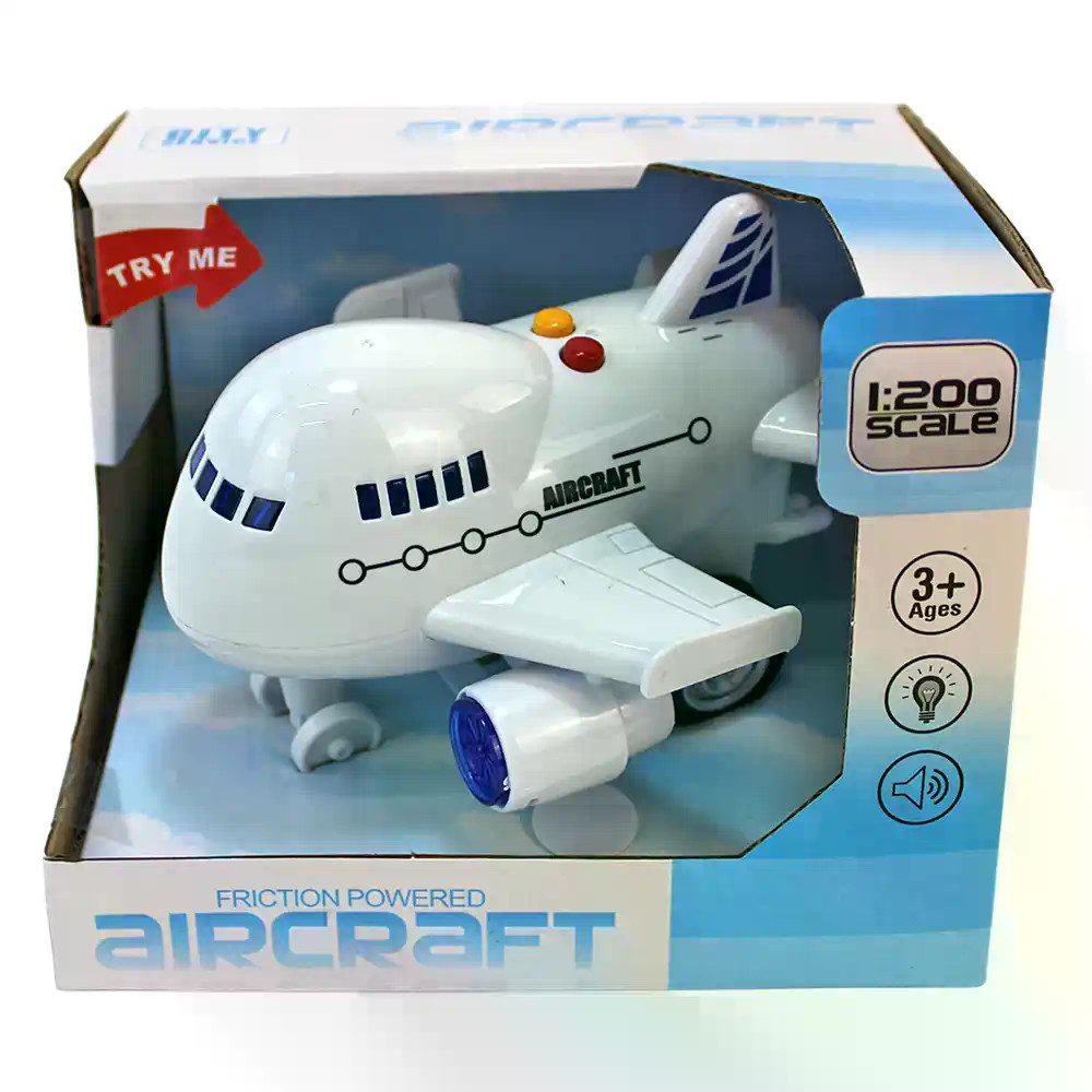 Jonotoys Spielzeug-Flugzeug Flugzeug zum Spielen mit Licht und Ton - ca. 14 günstig online kaufen