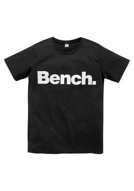 Bench. T-Shirt mit Logodruck