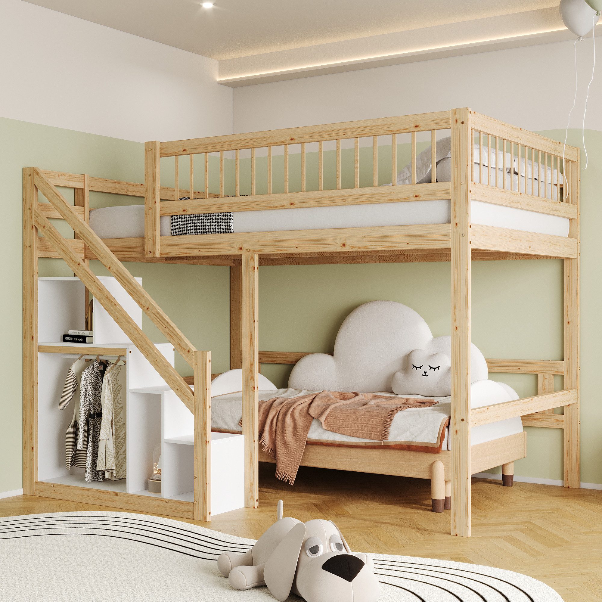 HAUSS SPOLE Kinderbett 140x 200 cm günstig online kaufen
