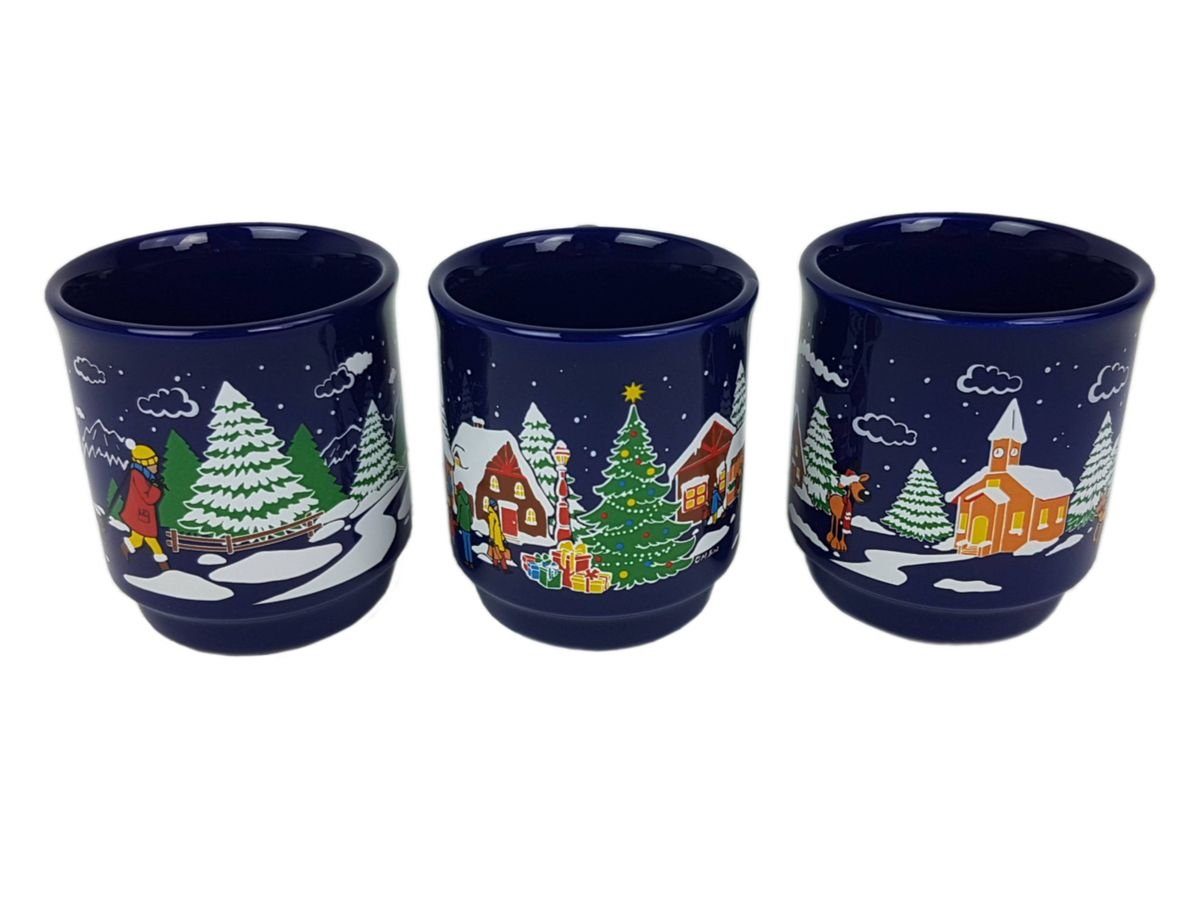 Gravidus Tasse Glühwein Keramiktasse Weihnachten 0,2 L