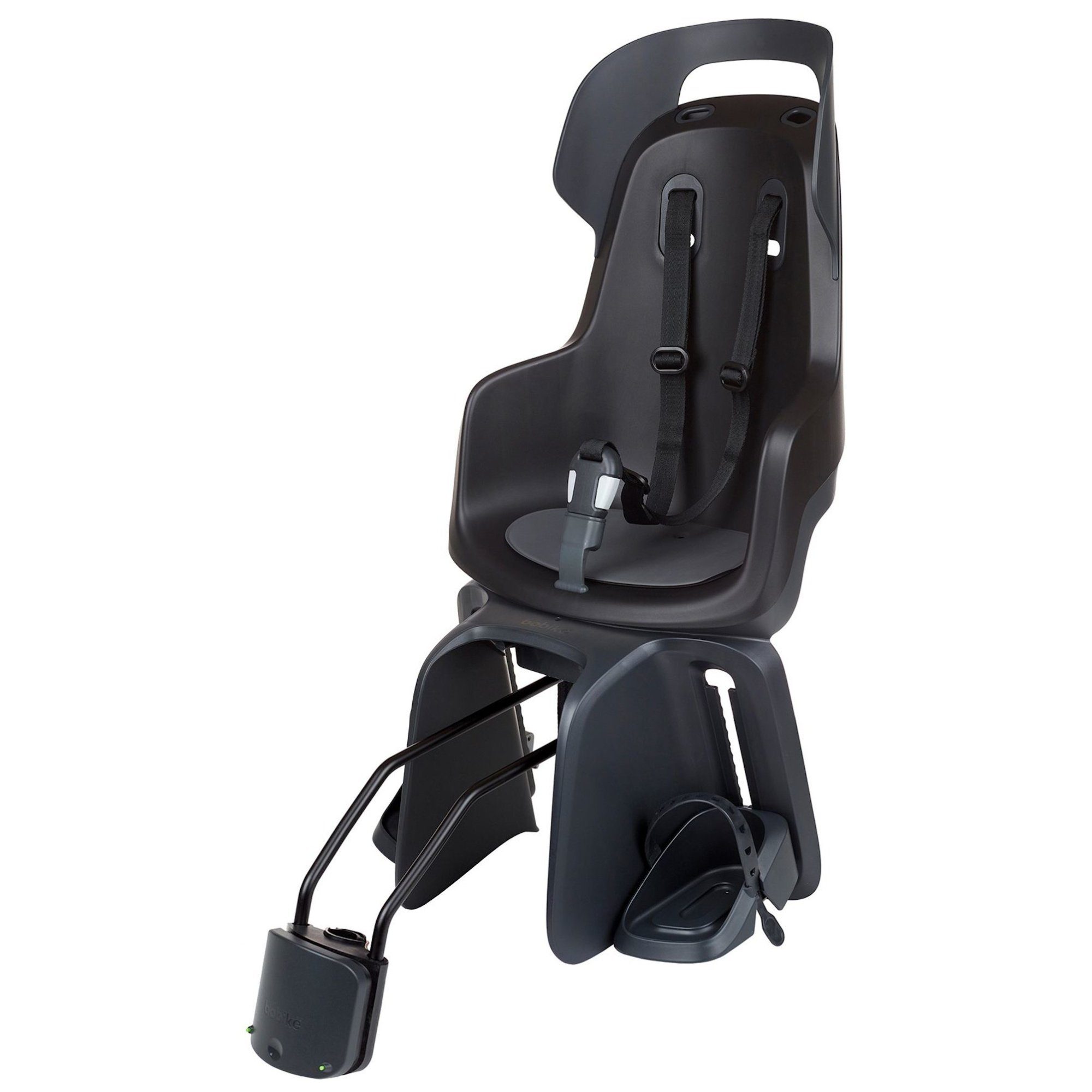 Bobike Fahrradkindersitz GO Maxi RS für Hinten mit Rahmenbefestigung 75101160 Schlaffunktion
