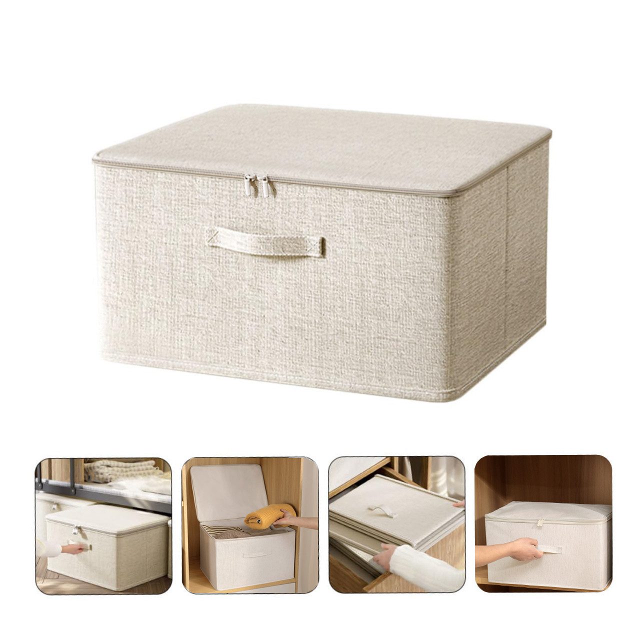 Coonoor Aufbewahrungsbox Große Aufbewahrungsbox für Kleidung, günstig online kaufen