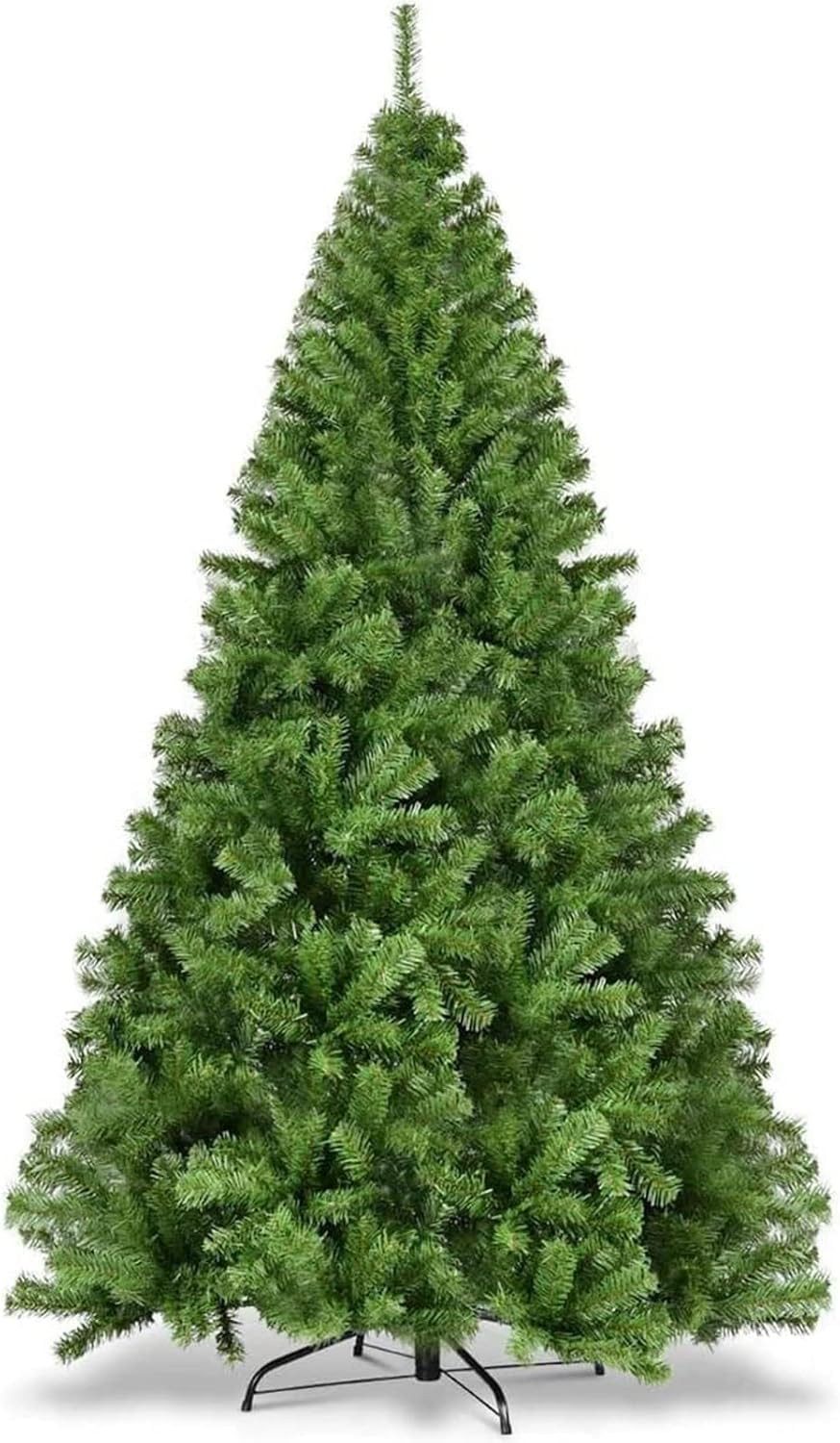 happymas Künstlicher Weihnachtsbaum Weihnachtsbaum grün künstlich 180 cm - täuschend echter Tannenbaum, Tannenbaum