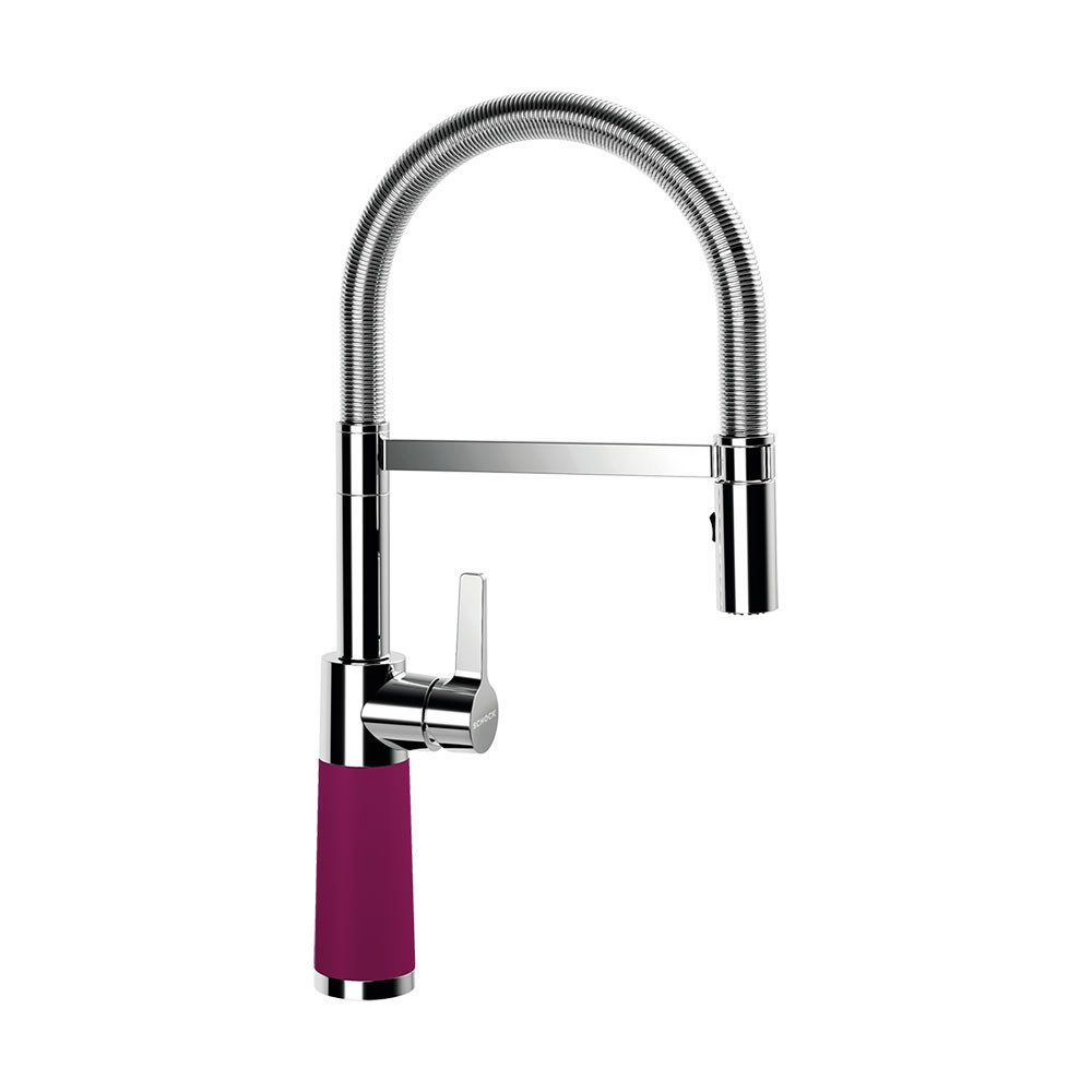 Schock Küchenarmatur SC-550 Chrom/Cristadur, Flexauslauf