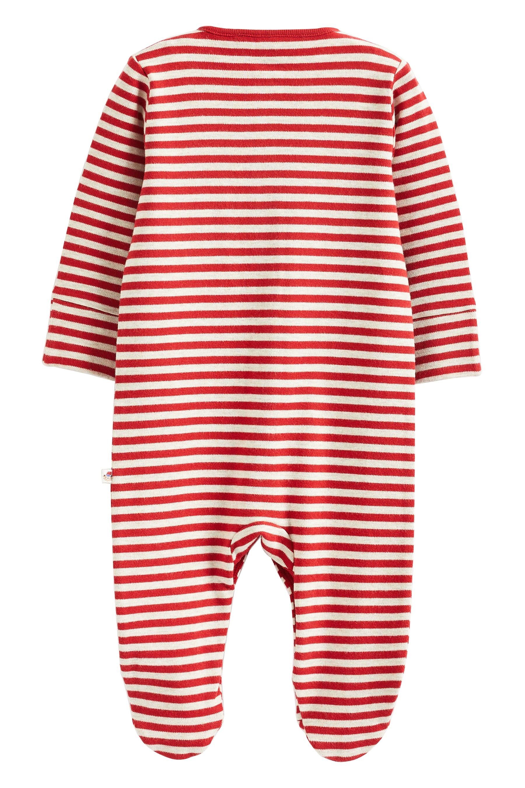 Schlafanzüge Schlafoverall (3-tlg) 3er-Pack Next für Babys, Navy/Red