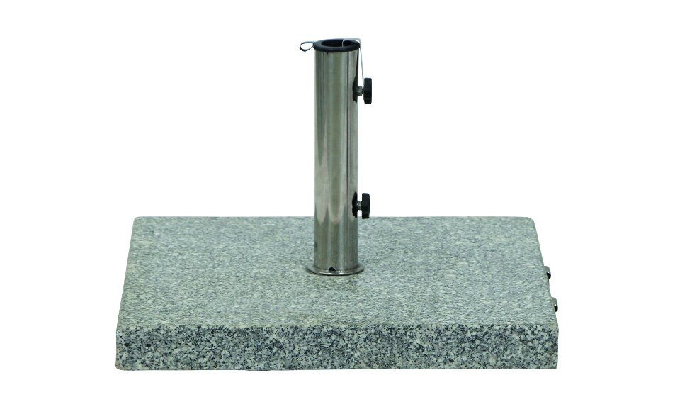Siena Garden Schirmständer Siena Garden Granitständer eckig 45 kg, mit Griff