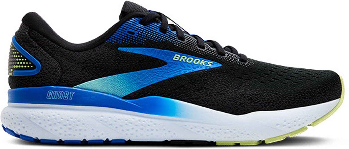 Brooks Ghost 16 Black/Deep Blue/Red Laufschuh günstig online kaufen