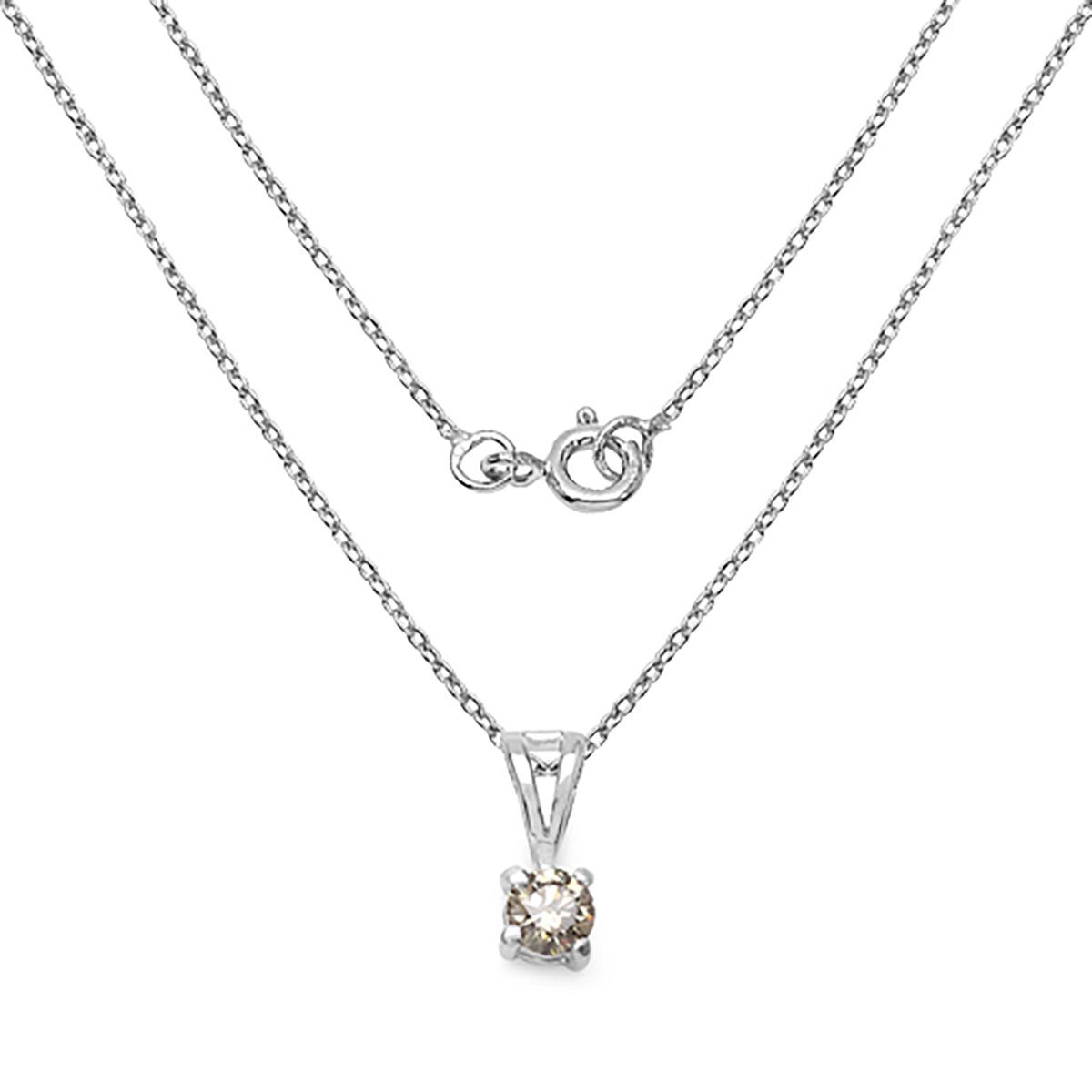 XEN Kette mit Anhänger beige|braun...