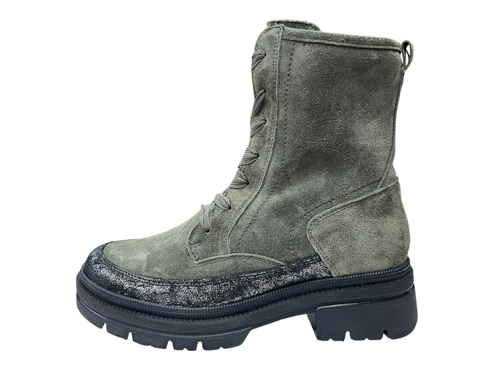 Waldläufer Waldläufer Damen Stiefel H-Amara 930806-201-246 anthrazit khaki günstig online kaufen