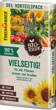 Floragard Bio-Erde »FLGD Bio Vielseitig«, 50 Liter