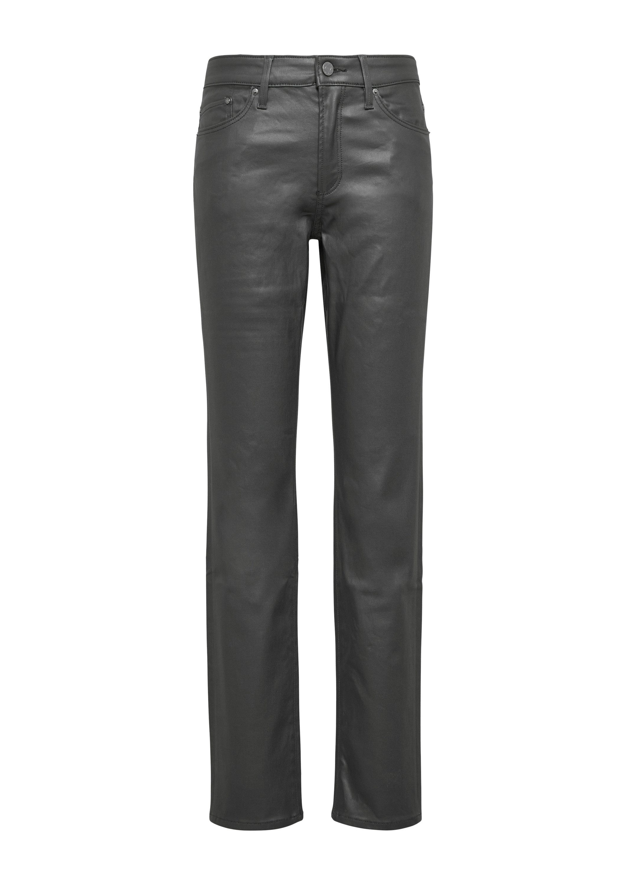 s.Oliver Slim-fit-Jeans Jeans-Hose BETSY Jeans Betsy / Slim Fit / Mid Rise / Slim Leg / mit Coating
