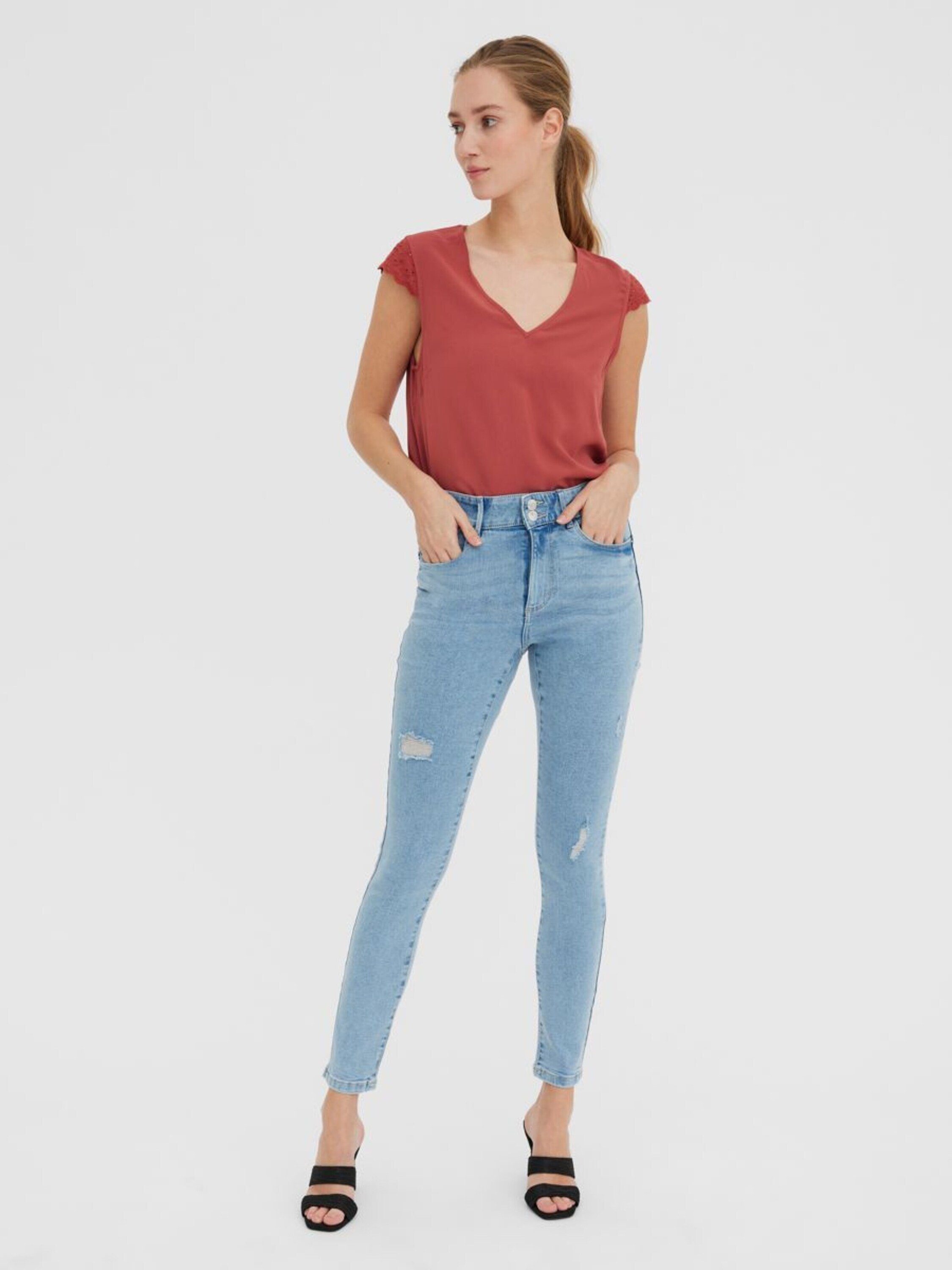 Vero Moda Skinny-fit-Jeans Sophia (1-tlg) Details Plain/ohne