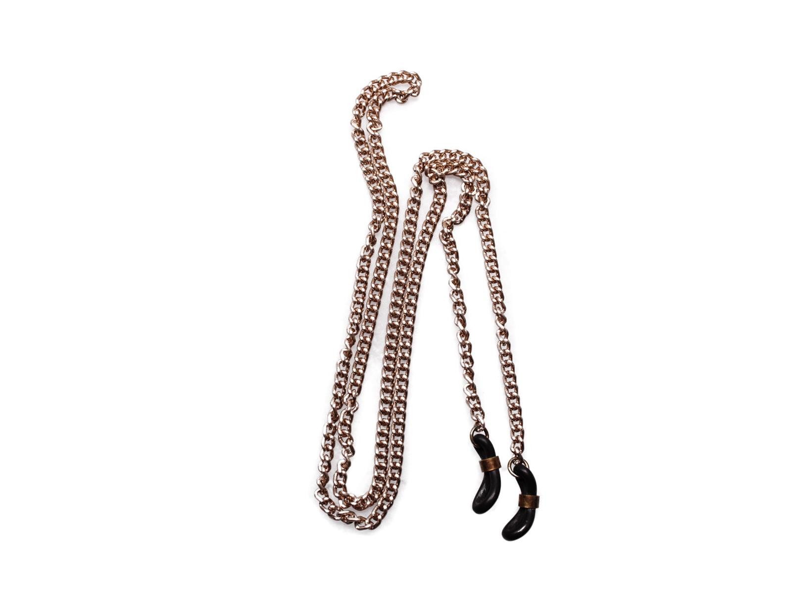 Brillenetui Brillenband aus Metall in Bronze Hell Nr. 30