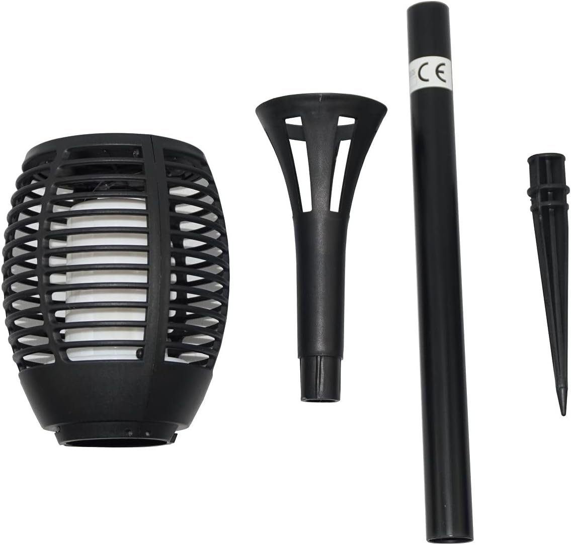 Provance LED Solarleuchte 4er Set LED Solarleuchte, Solarlampe Solarfackeln H: 59 cm