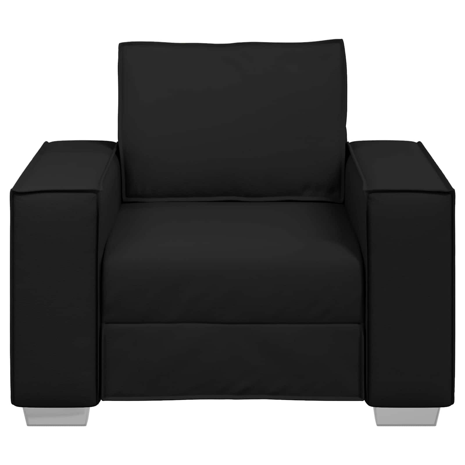 vidaXL Sofa Sofa Schwarz 99 x 78 x 84 cm Stoff, 1 Teile günstig online kaufen