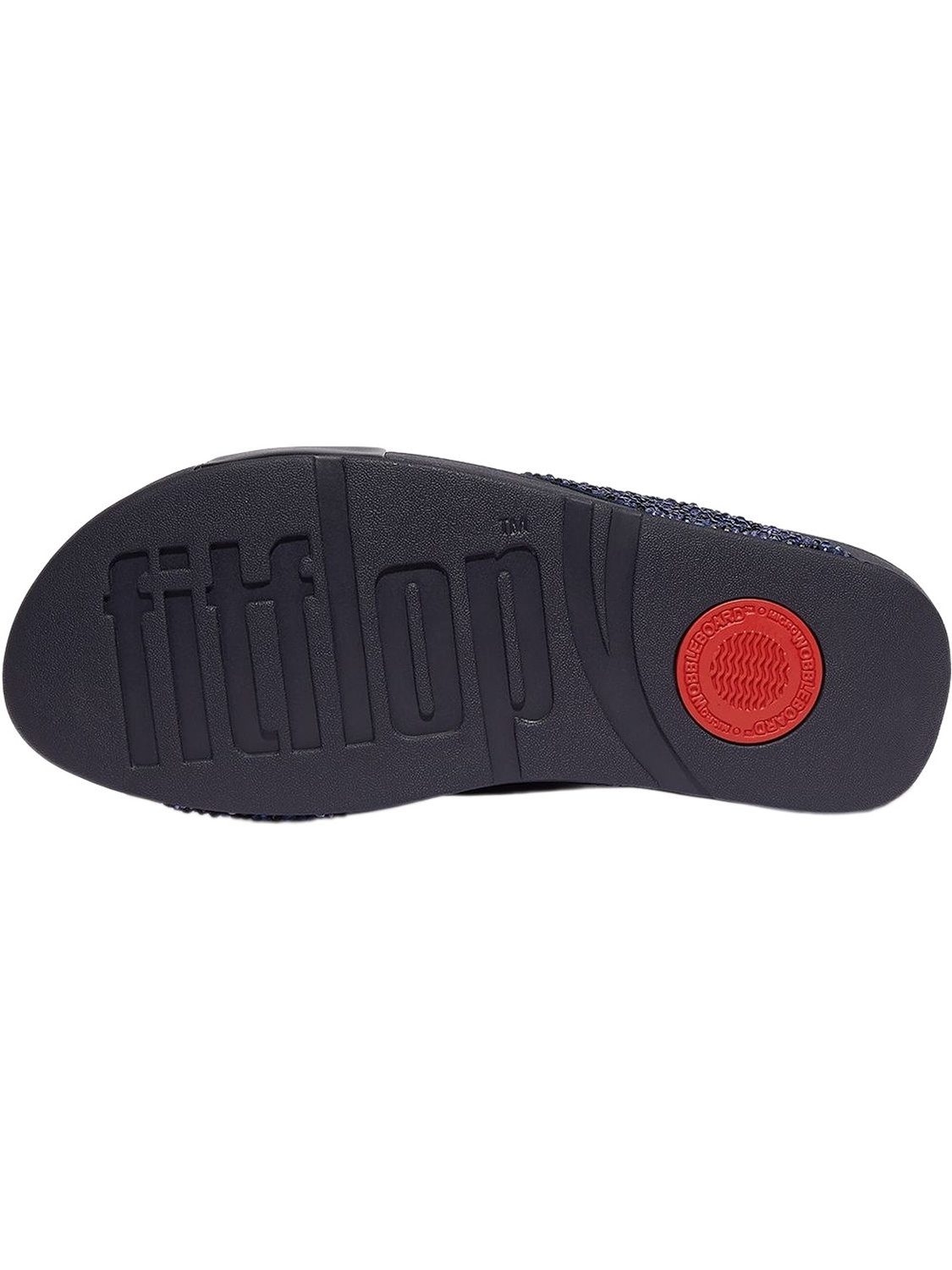 Fitflop Lulu Crystal-Mix Metallic Cross Slides Sandale – Bild 3 von 5
