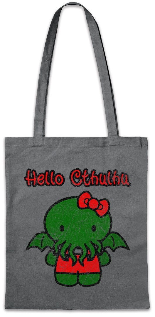 Beuteltasche Hello Cthulhu Stofftasche Wars Horror Arkham H. P. Lovecraft